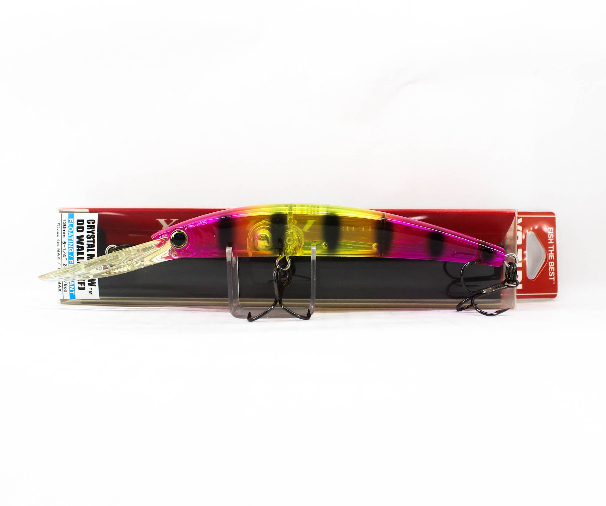 Yo Zuri Crystal Minnow DD Walleye 130 mm Floating Lure R1301-APC (3563)