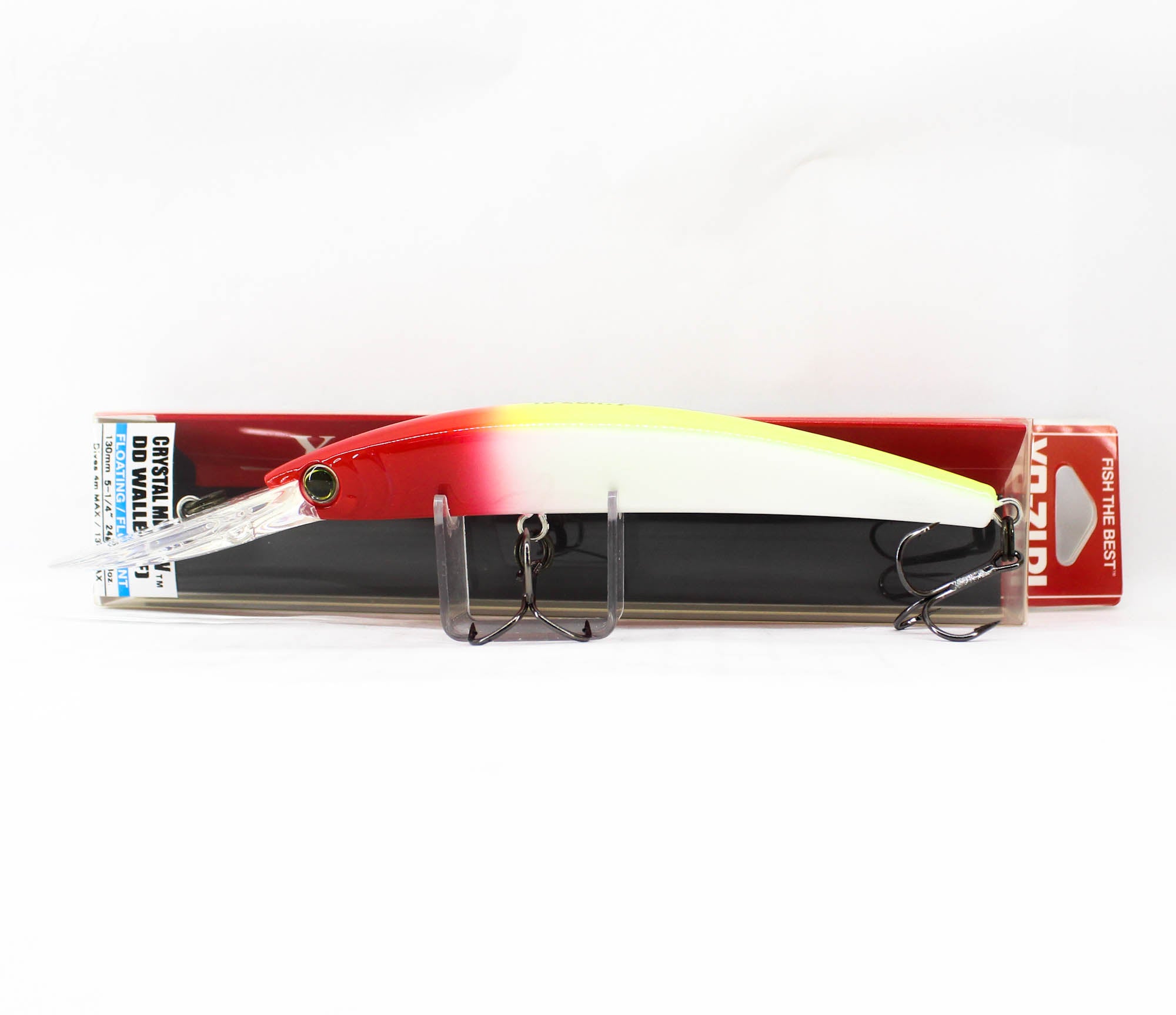 Yo Zuri Crystal Minnow DD Walleye 130 mm Floating Lure R1301-CR (3594)