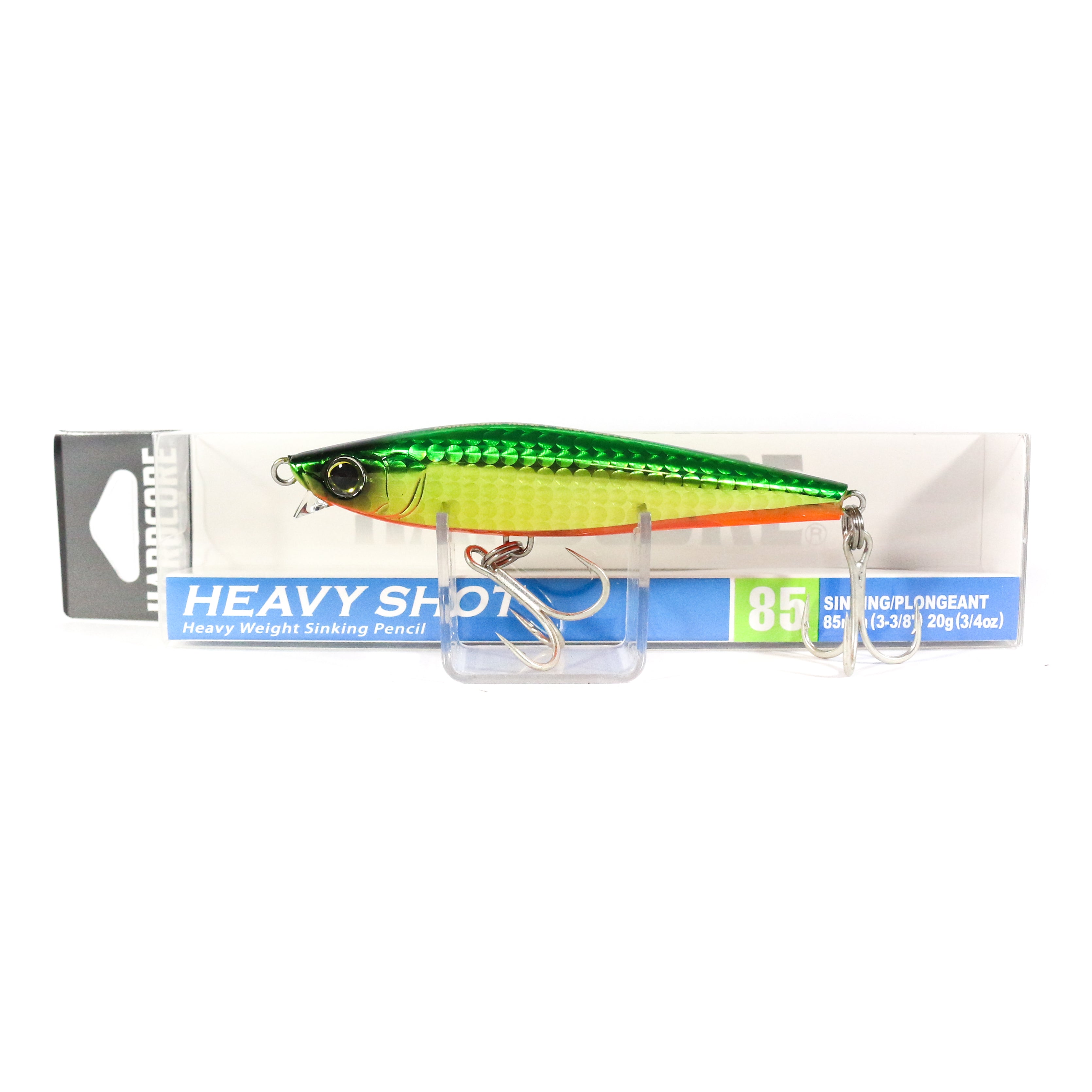 Yo Zuri Duel Hardcore Heavy Shot 85 Sinking Lure F1180-HGGR (4355)