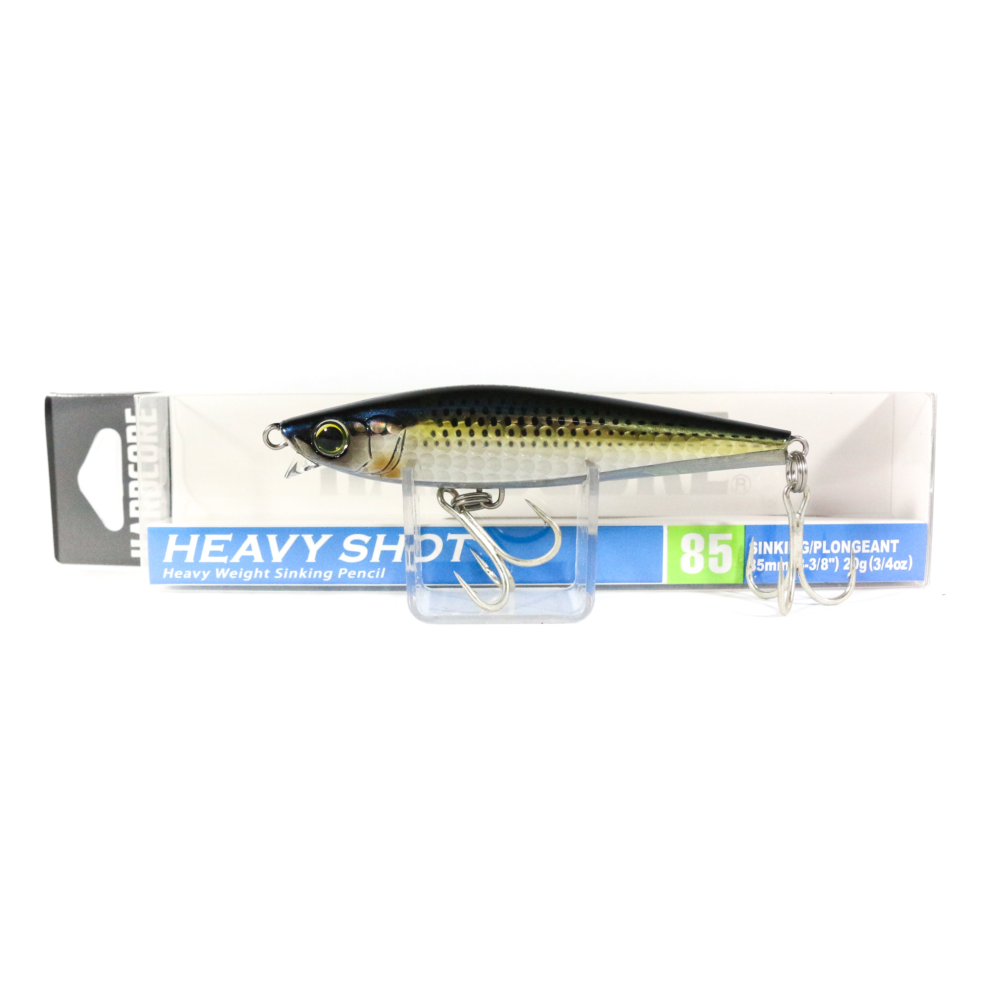 Yo Zuri Duel Hardcore Heavy Shot 85 Sinking Lure F1180-HKS (4386)