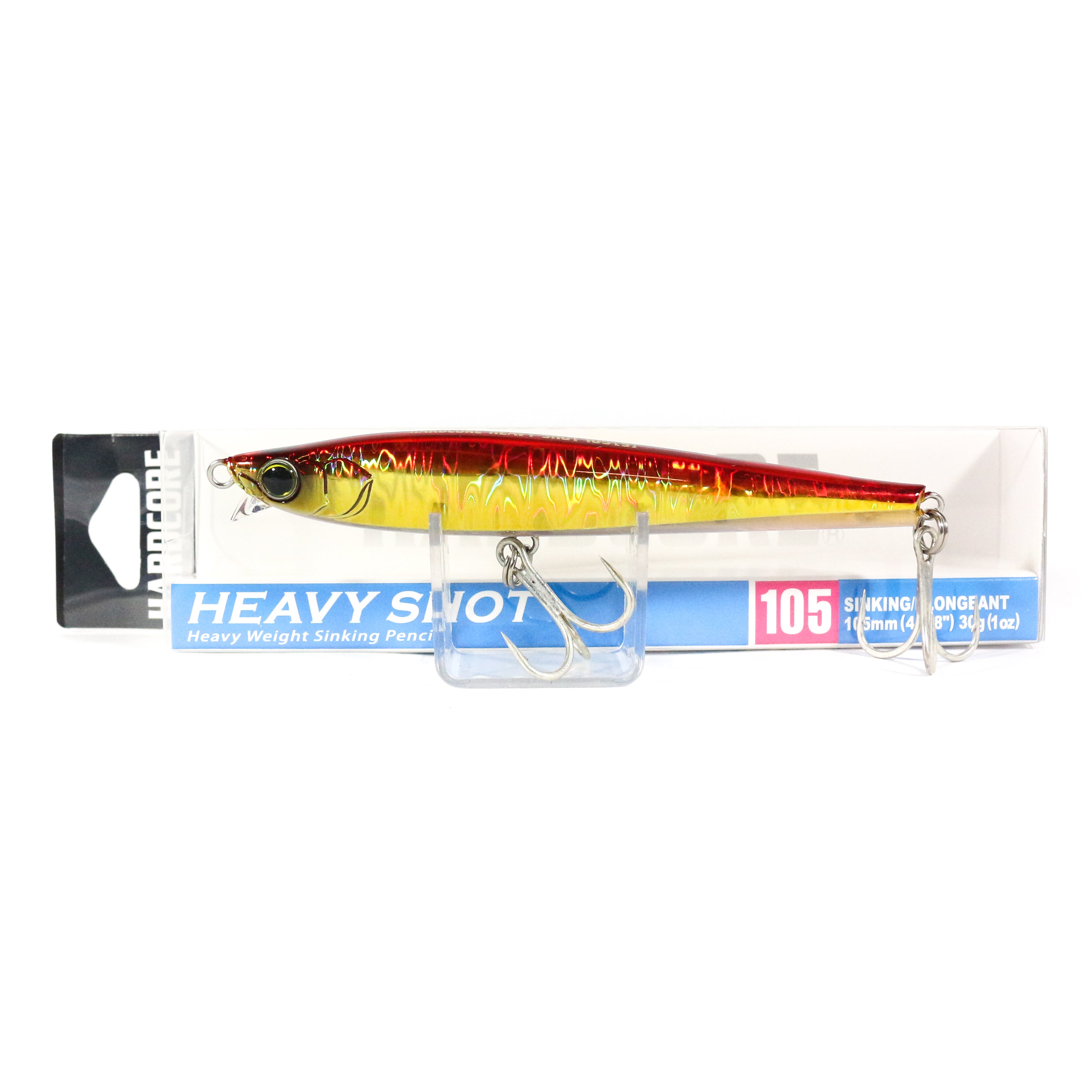 Yo Zuri Duel Hardcore Heavy Shot 105 Sinking Lure F1181-HGR (4461)
