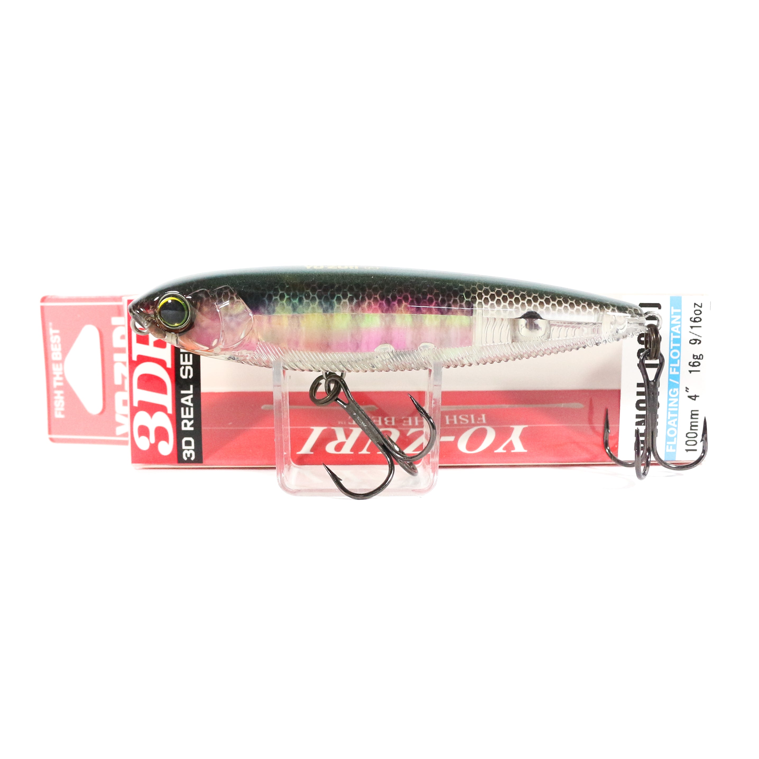 Yo Zuri Duel 3DR Pencil 100F Floating Lure R1307-RBG (6069)