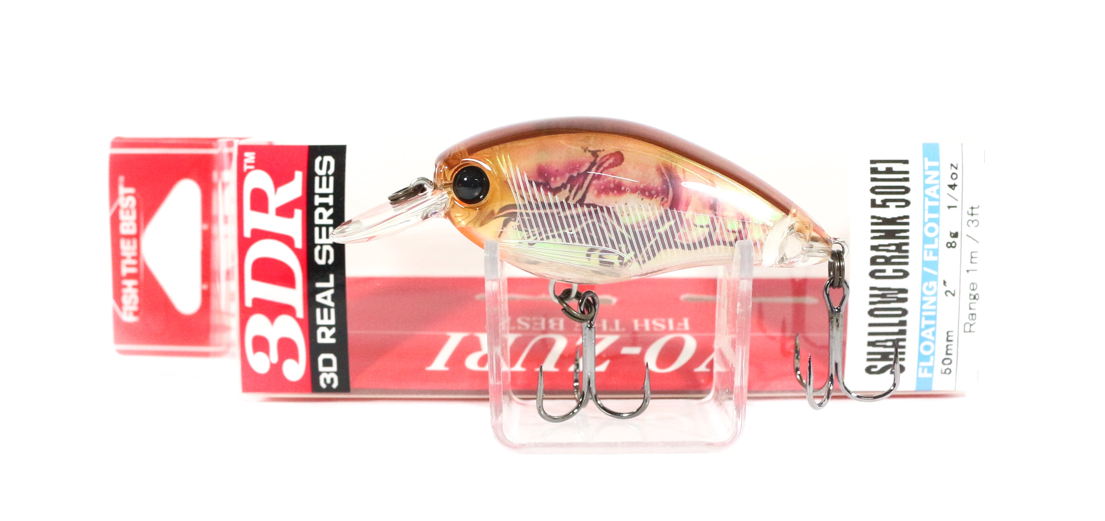 Yo Zuri Duel 3DR Shallow Crank 50F Floating Lure R1315-RBCF (6540)