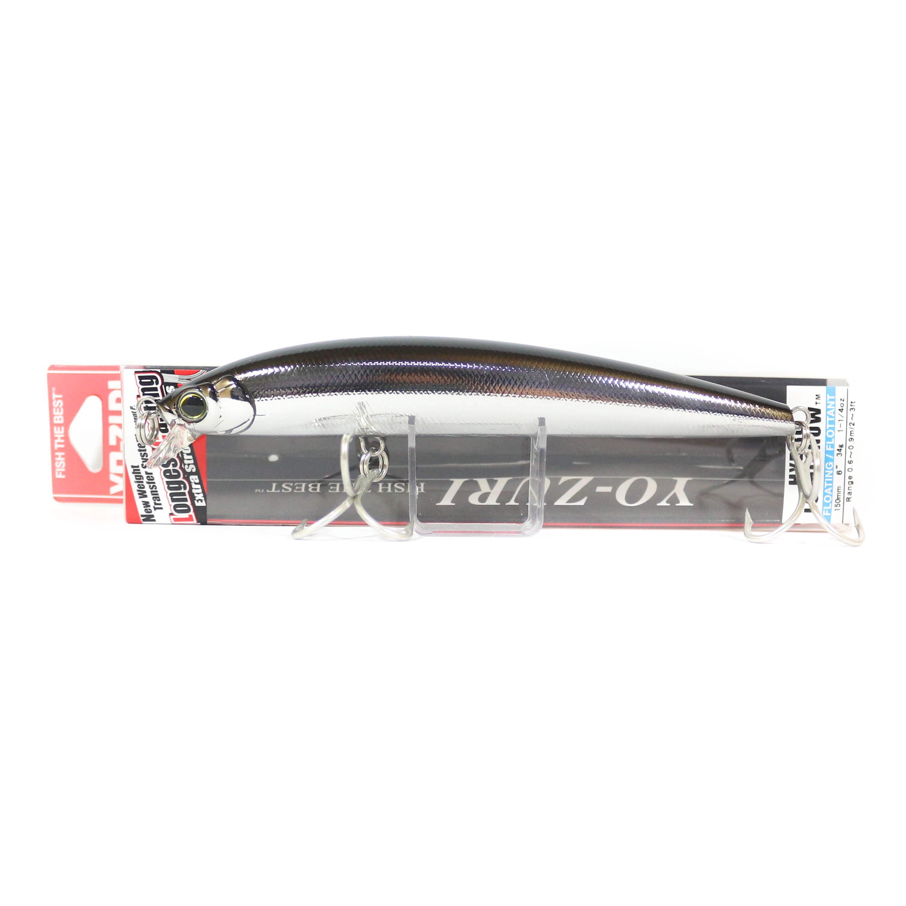 Yo Zuri Hydro Minnow Long Cast 150 mm Floating Lure R1322-CSBL (7387)
