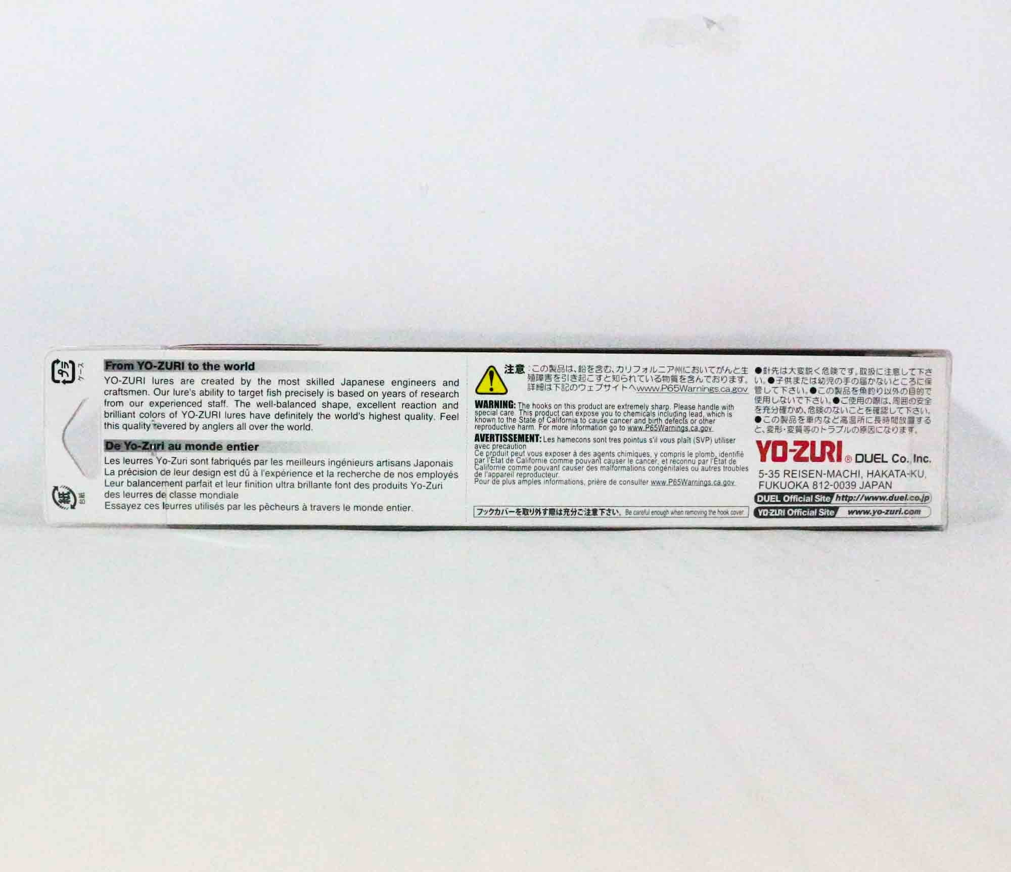 Yo Zuri Hydro Minnow Long Cast 170 mm Floating Lure R1323-PRH (7561)