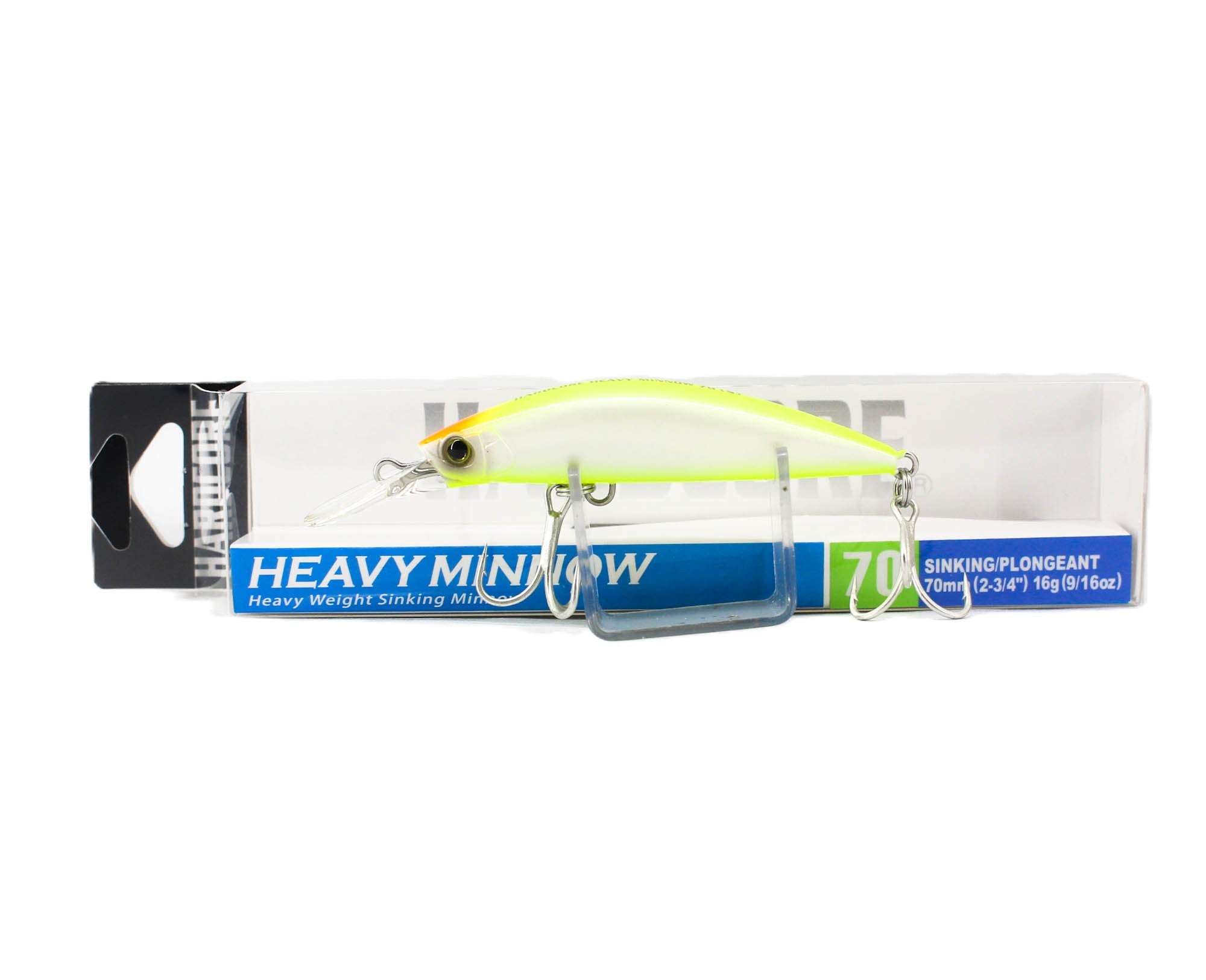 Yo Zuri Duel Hardcore 70S Heavy Sinking Minnow Lure F1188-PCL (0301)