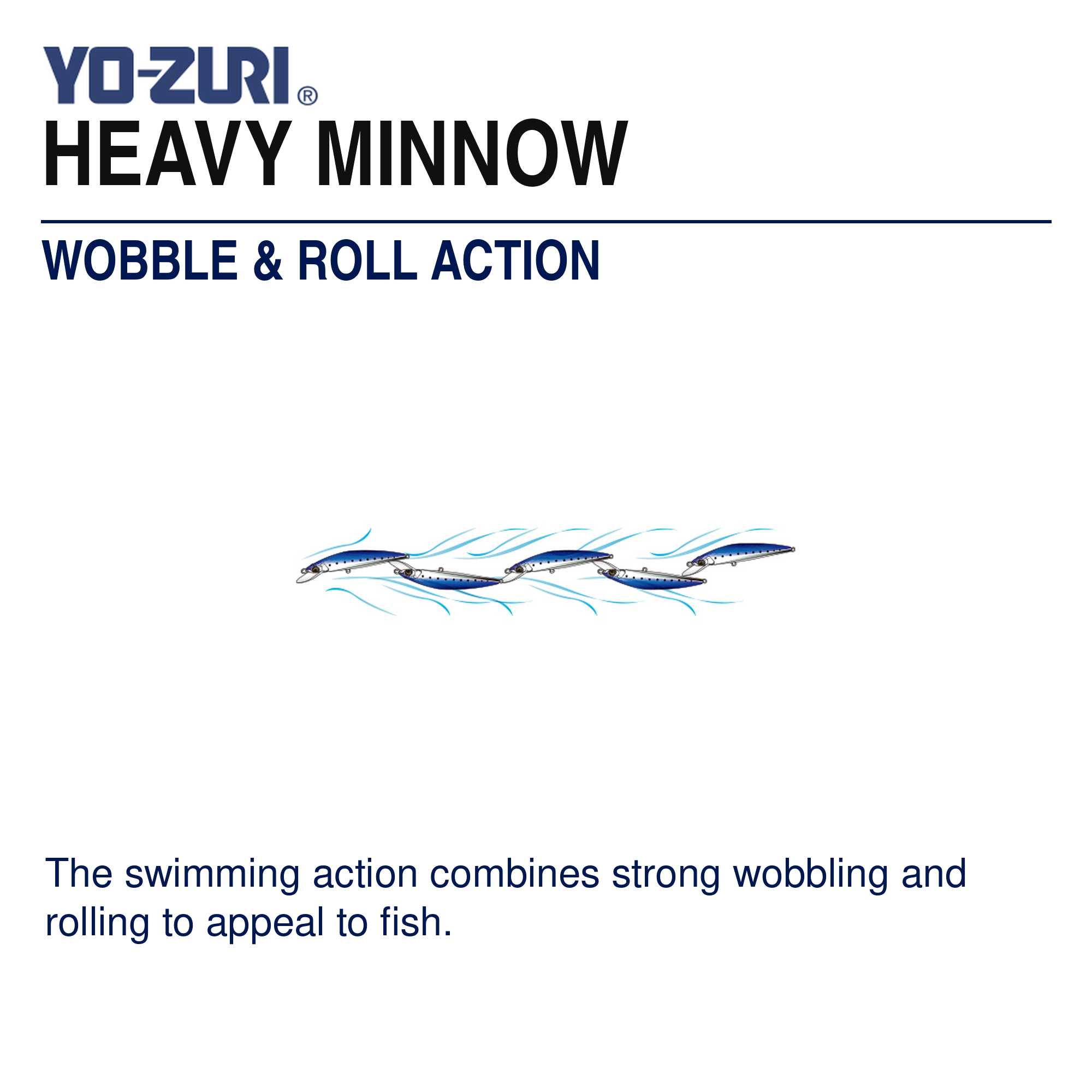Yo Zuri Duel Hardcore 70S Heavy Sinking Minnow Lure F1188-PCL (0301)