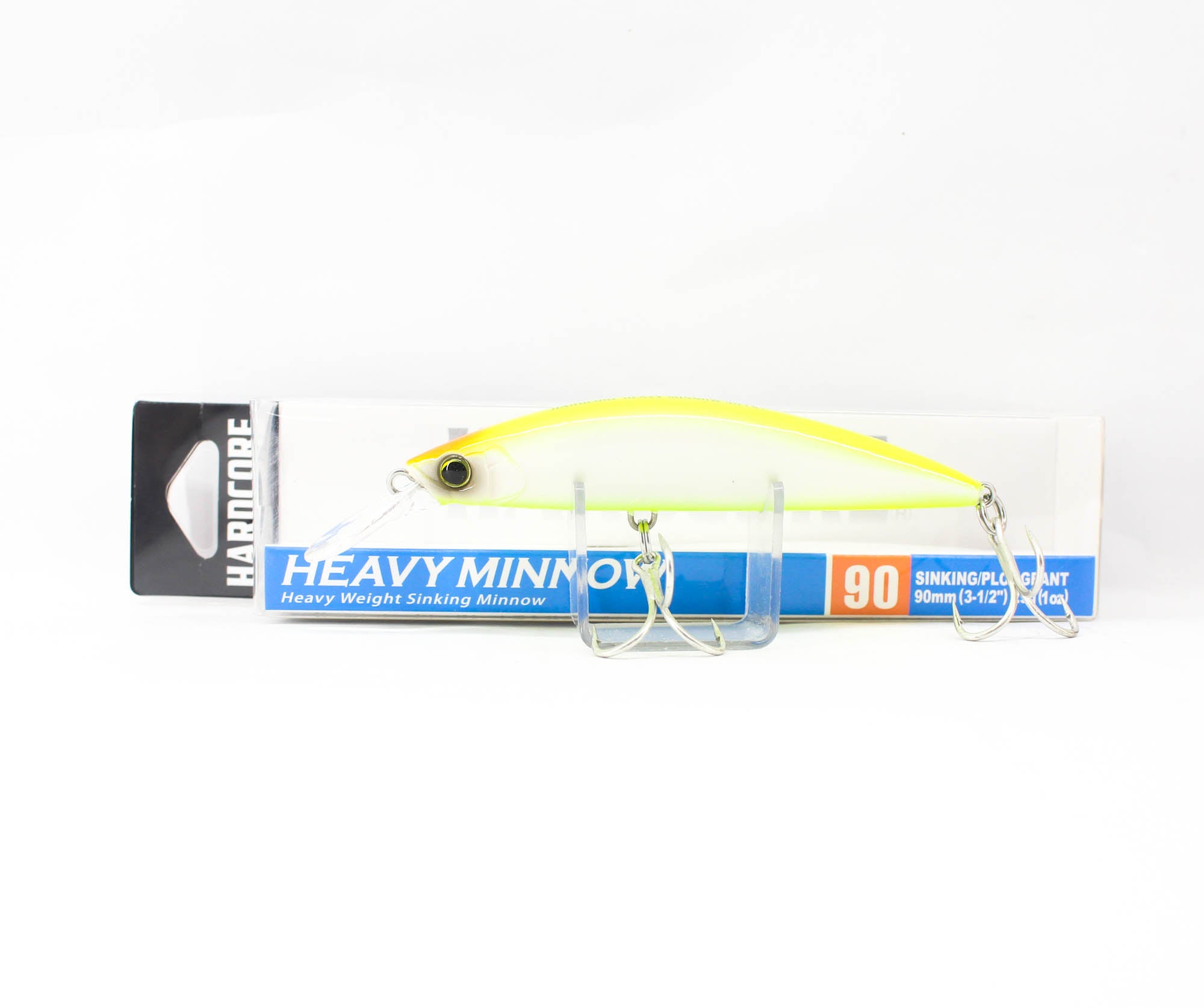 Yo Zuri Duel Hardcore 90S Heavy Sinking Minnow Lure F1189-PCL (0400)
