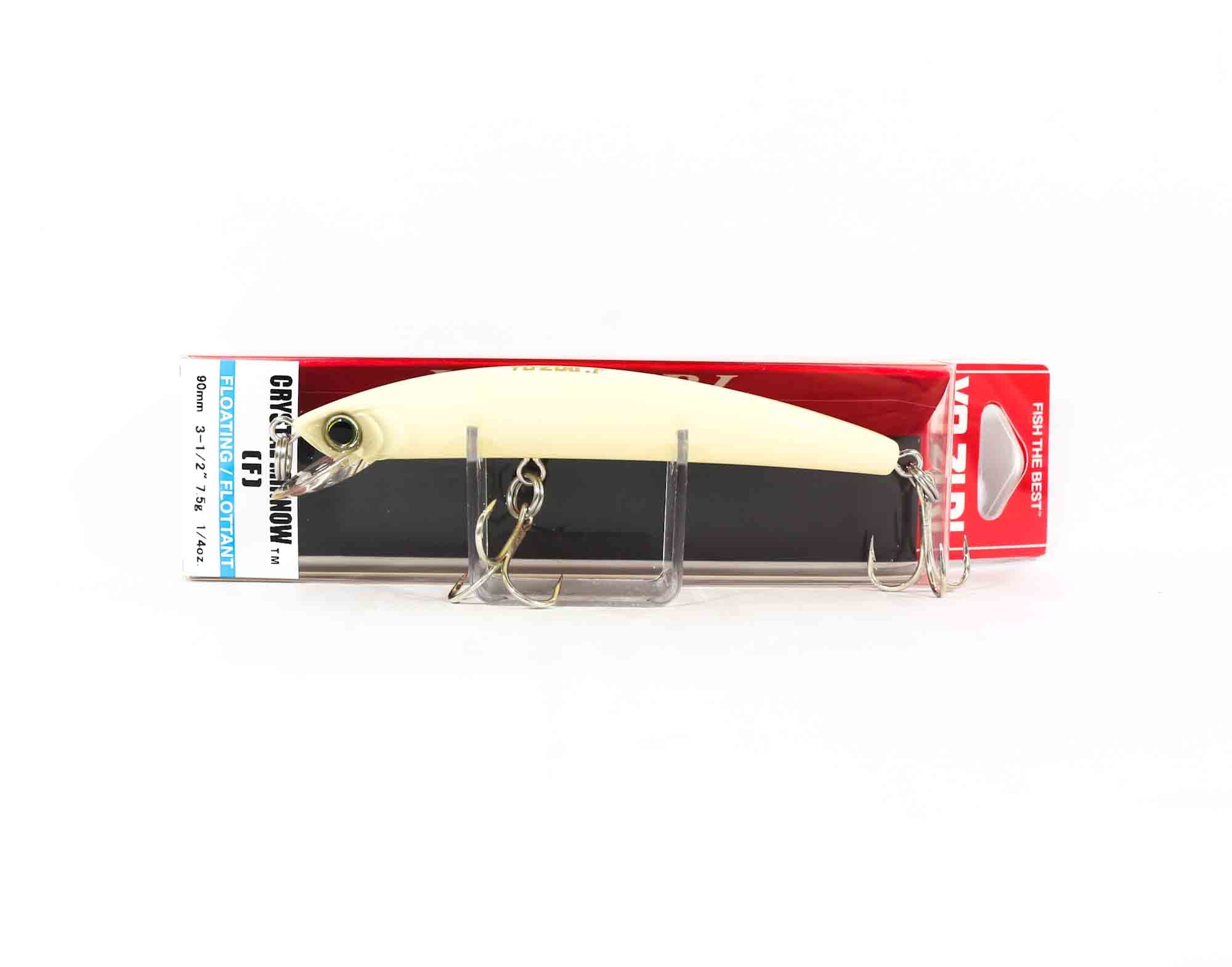 Yo Zuri Crystal Minnow 90 mm Floating Lure R1123-BONE (1940)