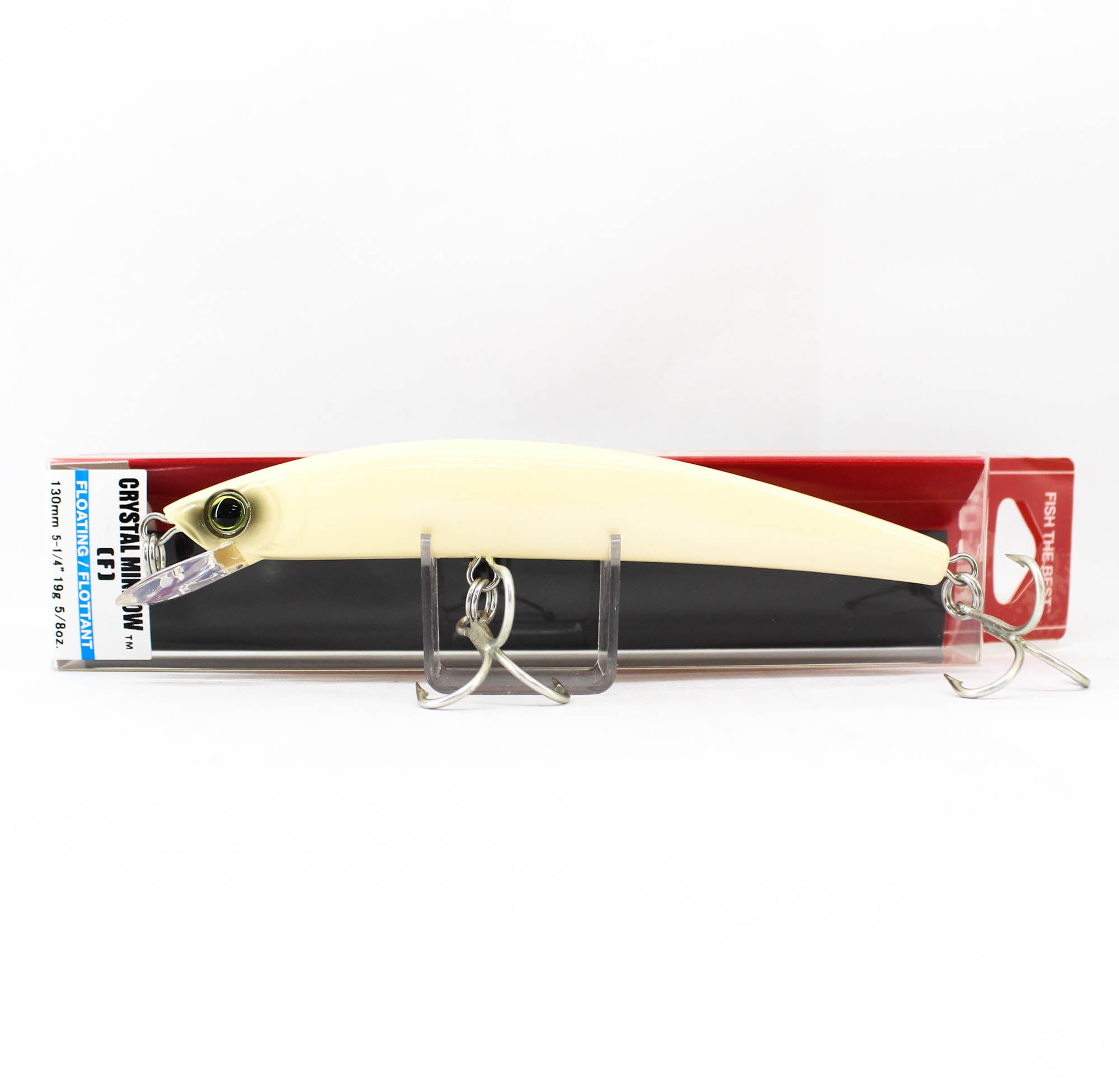 Yo Zuri Crystal Minnow 130 mm Floating Lure R1125-BONE (1964)