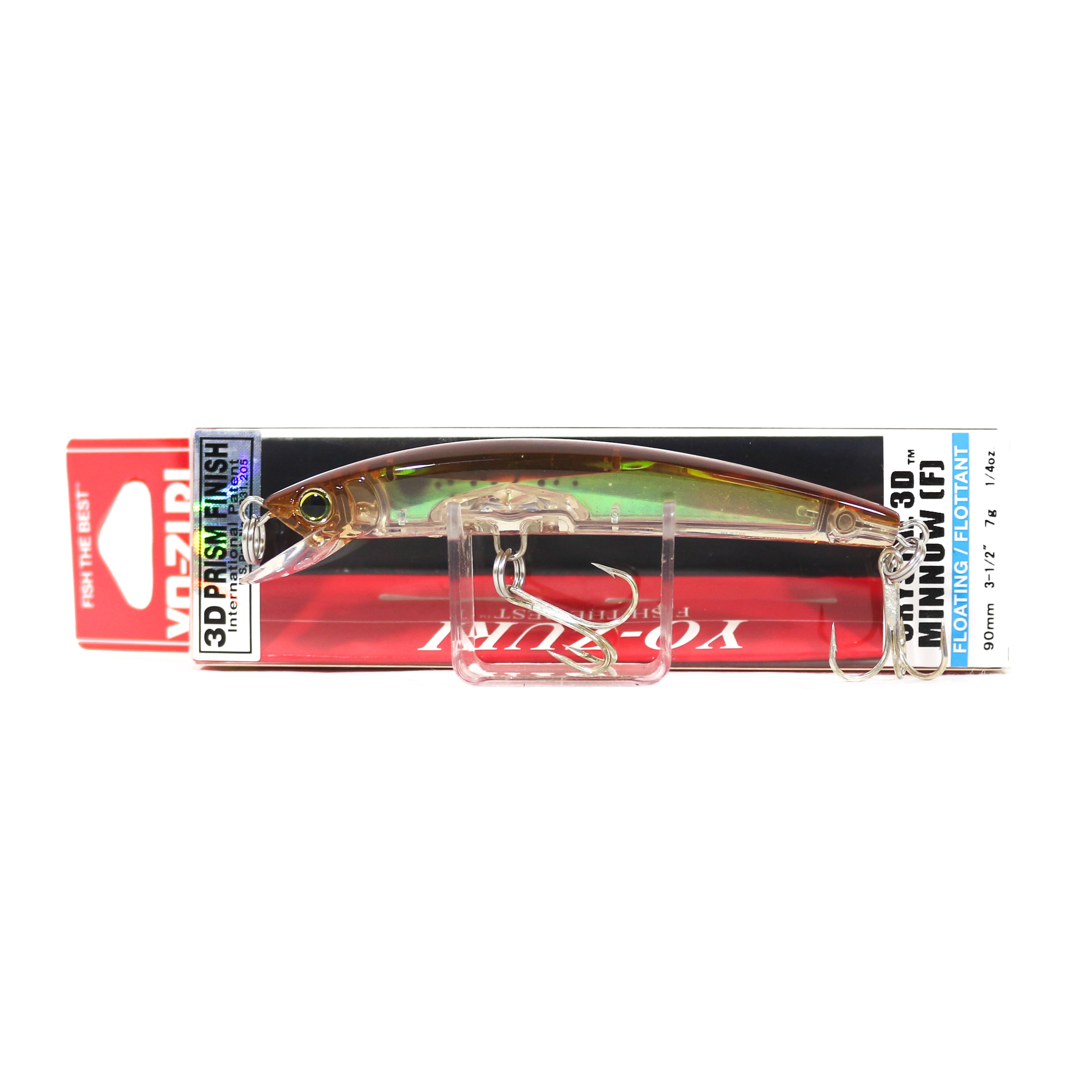 Yo Zuri 3D Crystal Minnow 90 mm Floating Lure F1145-RBK (2008)