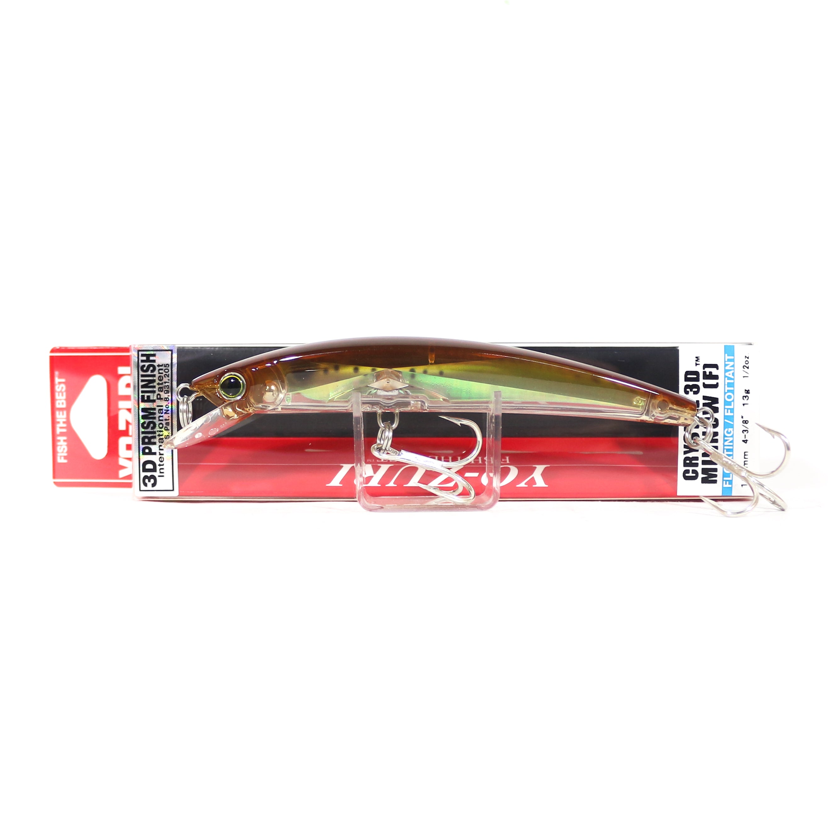 Yo Zuri 3D Crystal Minnow 110 mm Floating Lure F1146-RBK (2039)