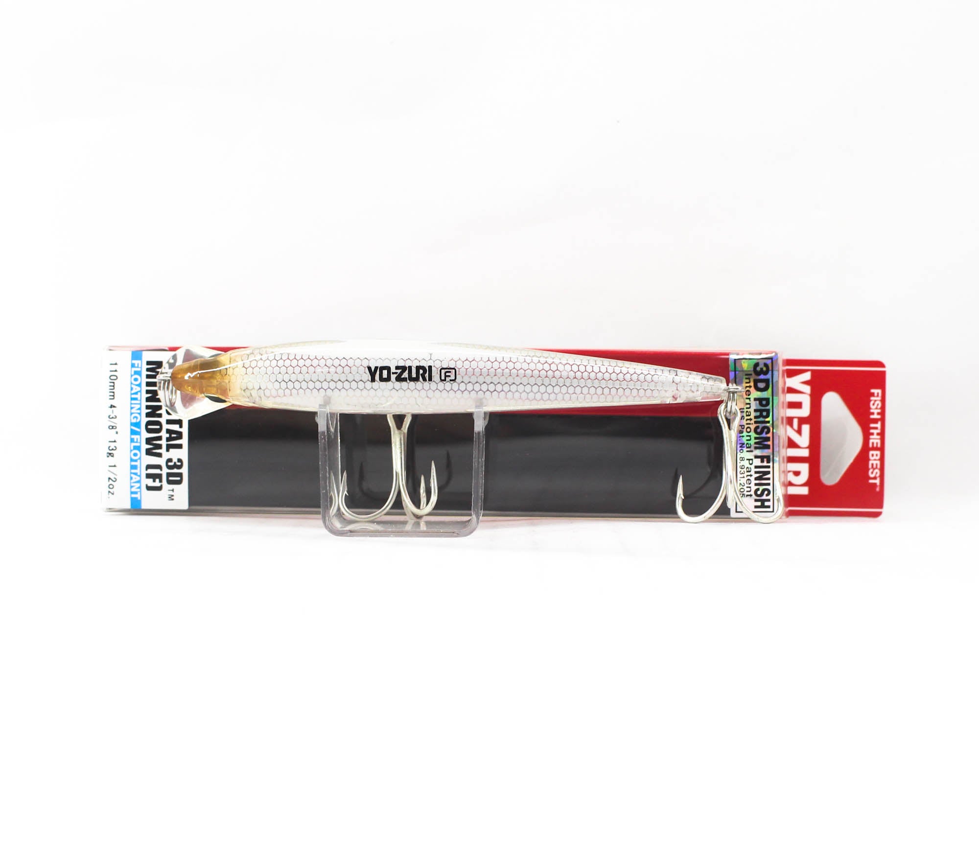 Yo Zuri 3D Crystal Minnow 110 mm Floating Lure F1146-RGLM (2046)