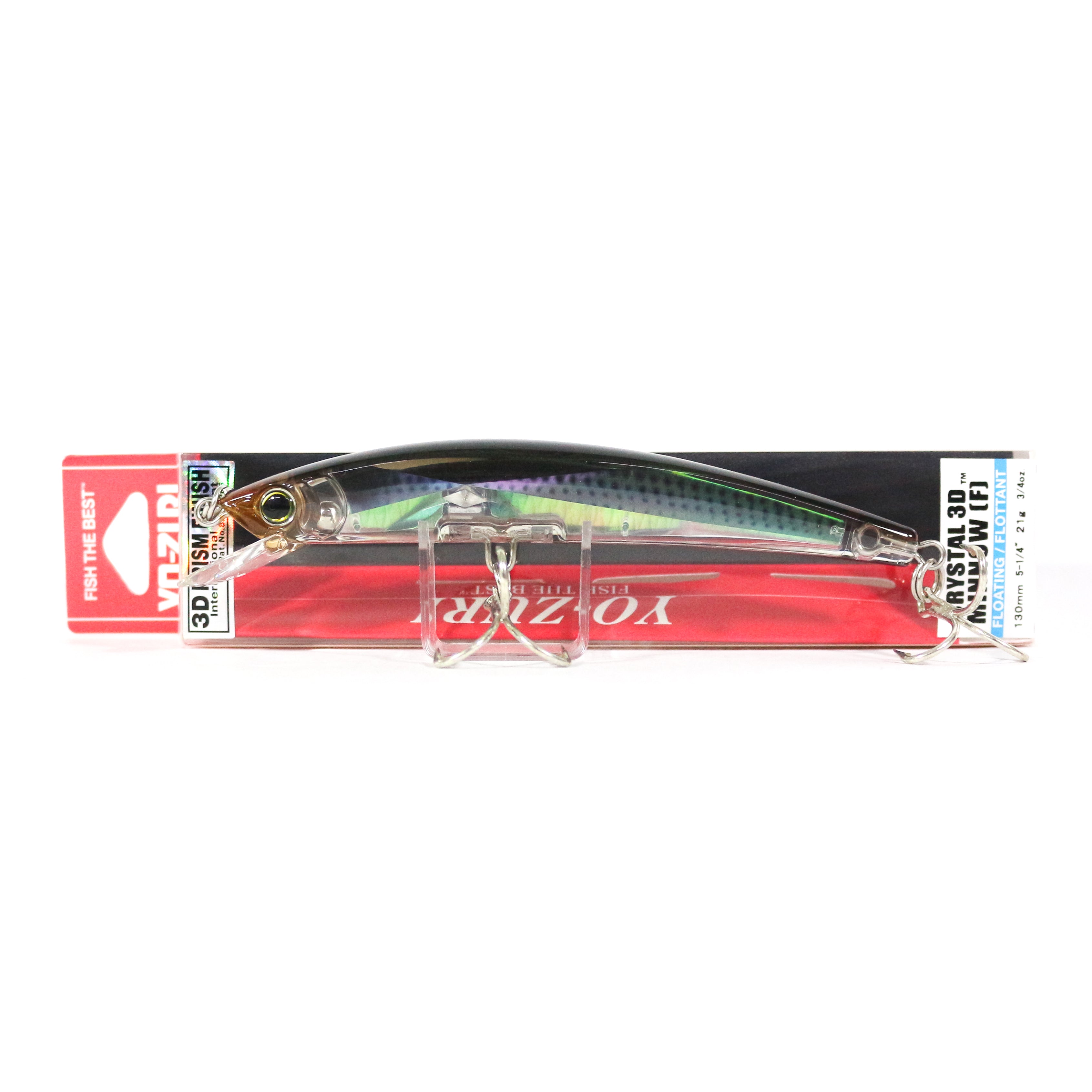 Yo Zuri 3D Crystal Minnow 130 mm Floating Lure F1147-RMT (2084)