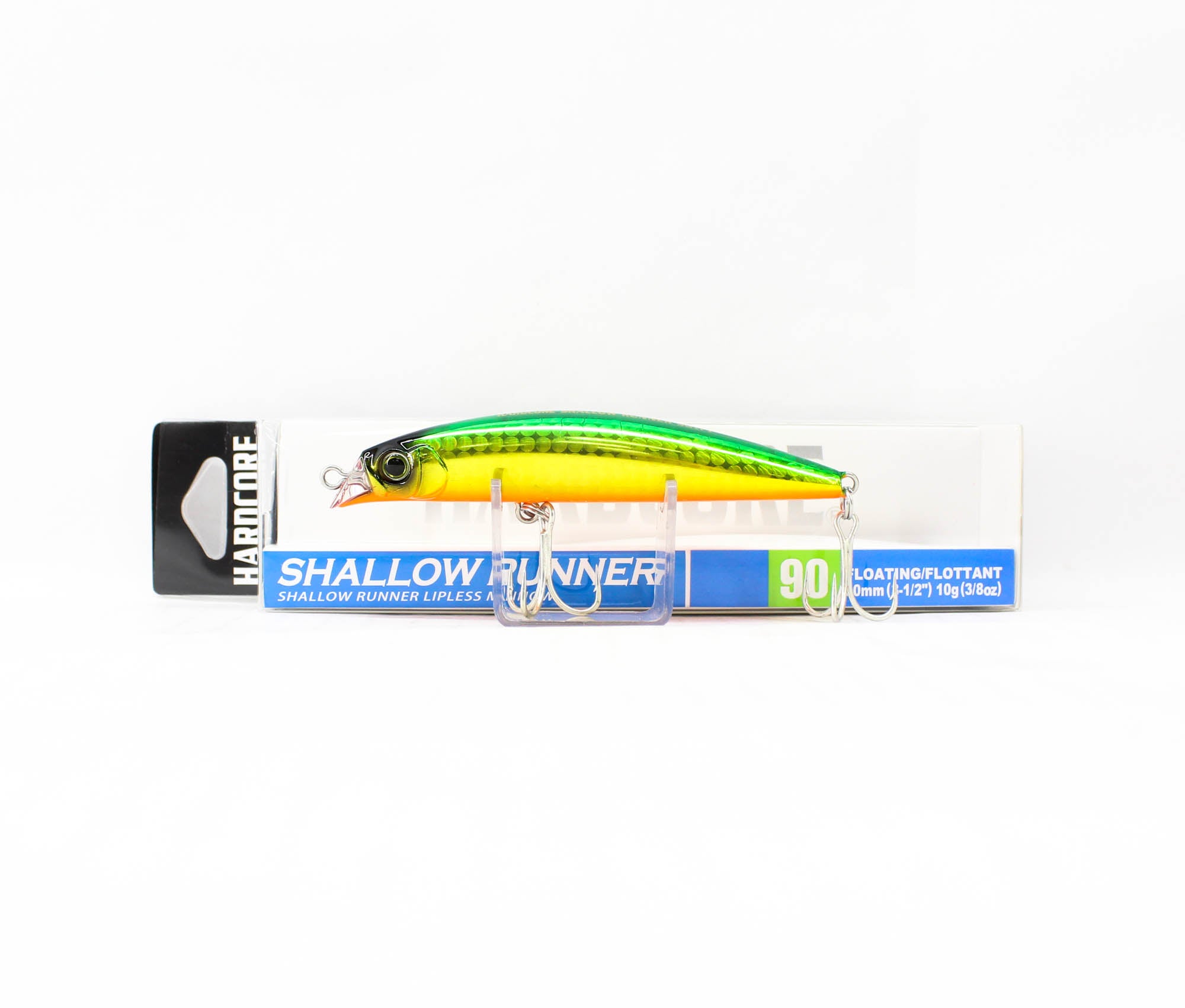 Yo Zuri Duel Hardcore 90F Shallow Runner Floating Lure F1193-HGGR (5955)