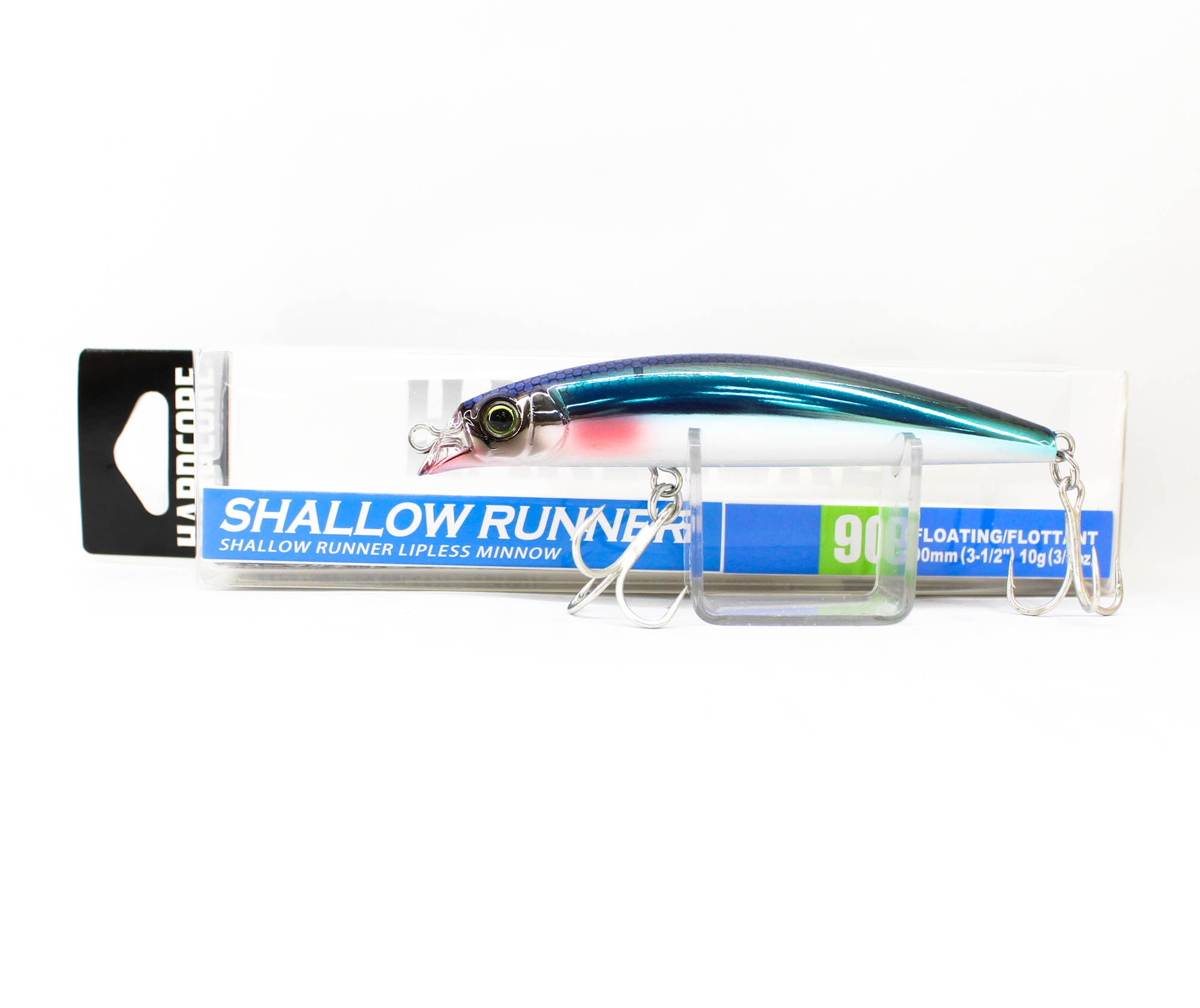 Yo Zuri Duel Hardcore 90F Shallow Runner Floating Lure F1193-HKN (6044)