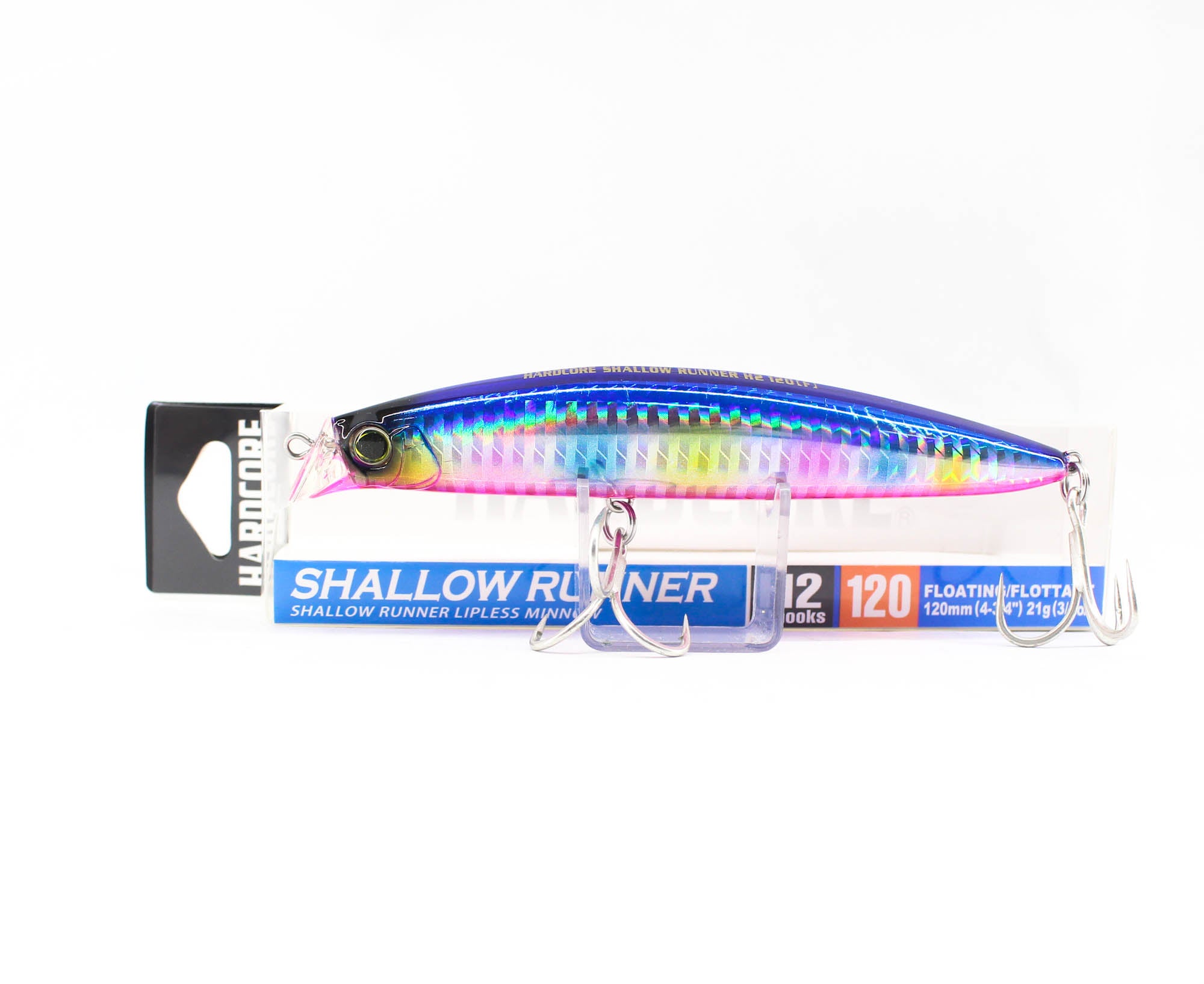 Yo Zuri Duel Hardcore 120F Shallow Runner H2 Floating Lure F1194-HBPC 6051