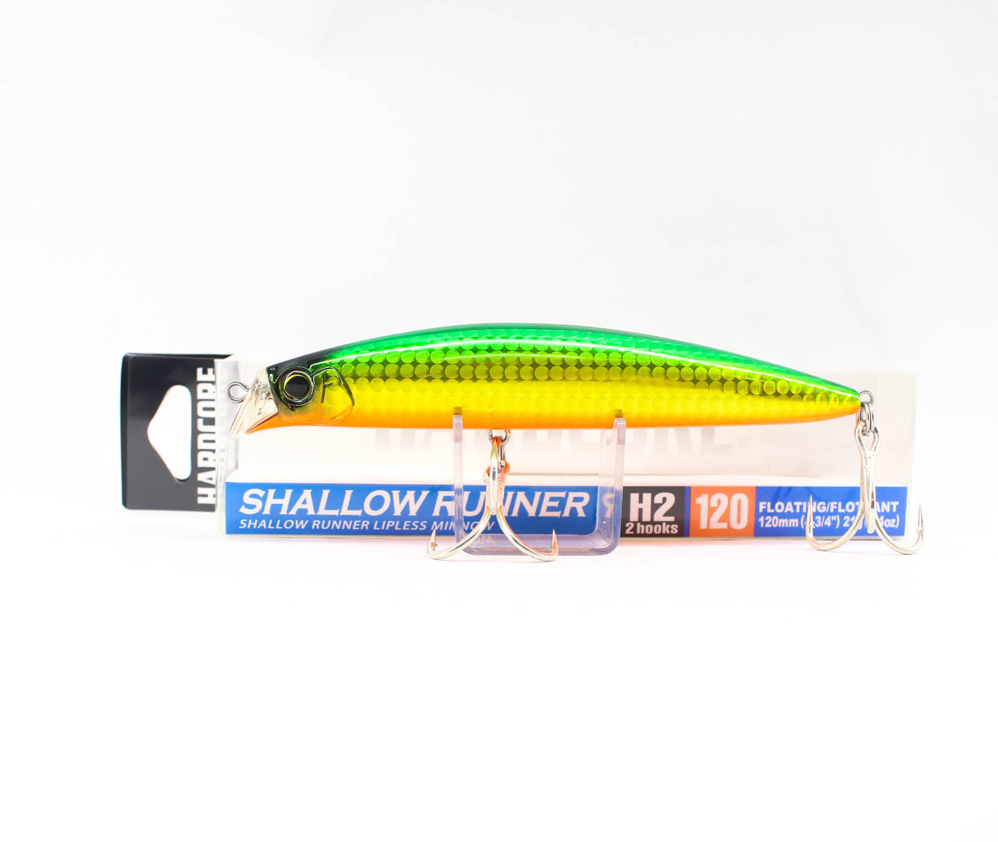 Yo Zuri Duel Hardcore 120F Shallow Runner H2 Floating Lure F1194-HGGR 6075