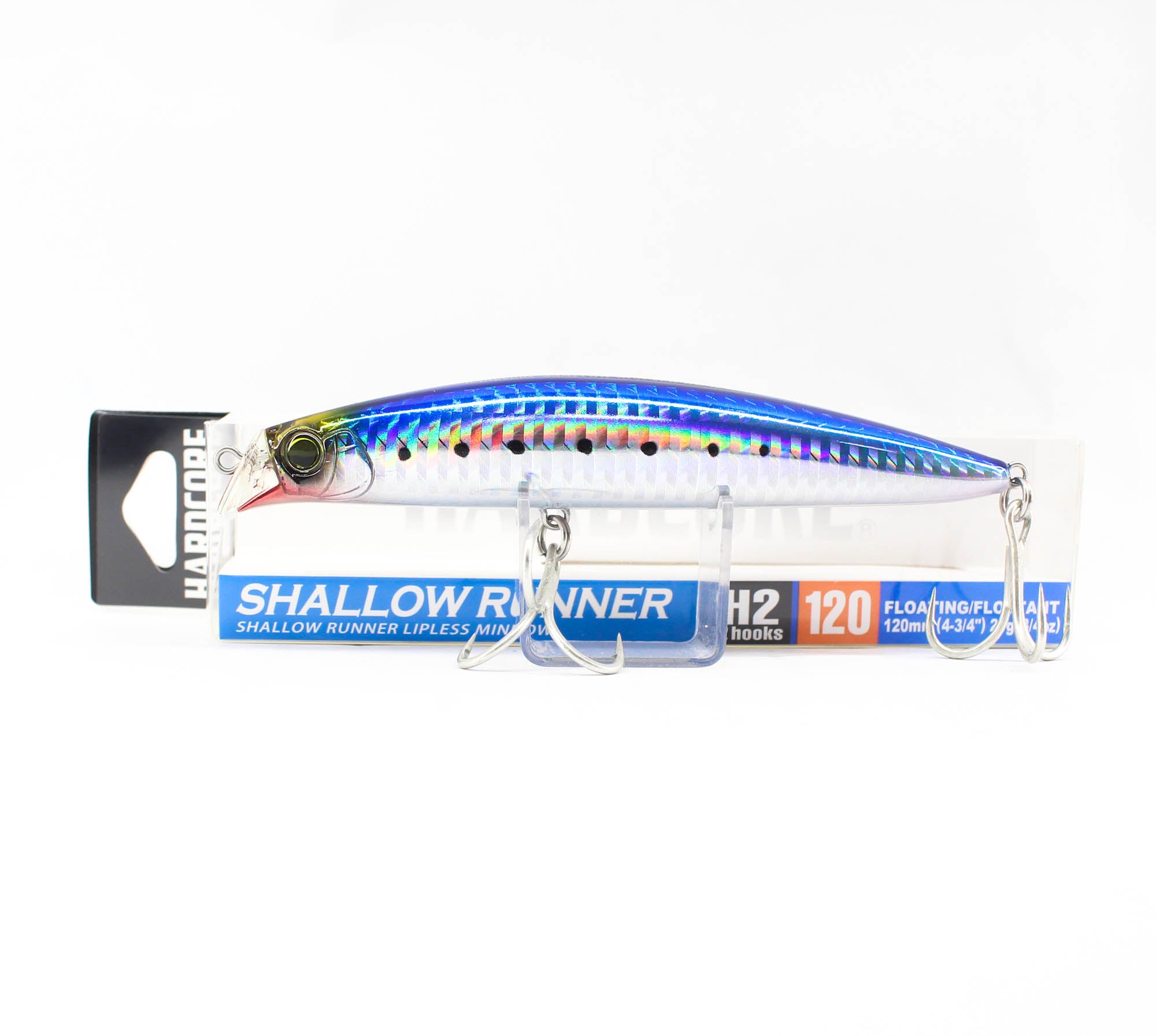 Yo Zuri Duel Hardcore 120F Shallow Runner H2 Floating Lure F1194-HIW (6099)