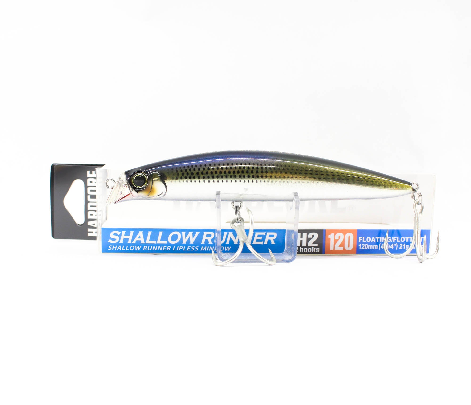 Yo Zuri Duel Hardcore 120F Shallow Runner H2 Floating Lure F1194-HKS (6105)