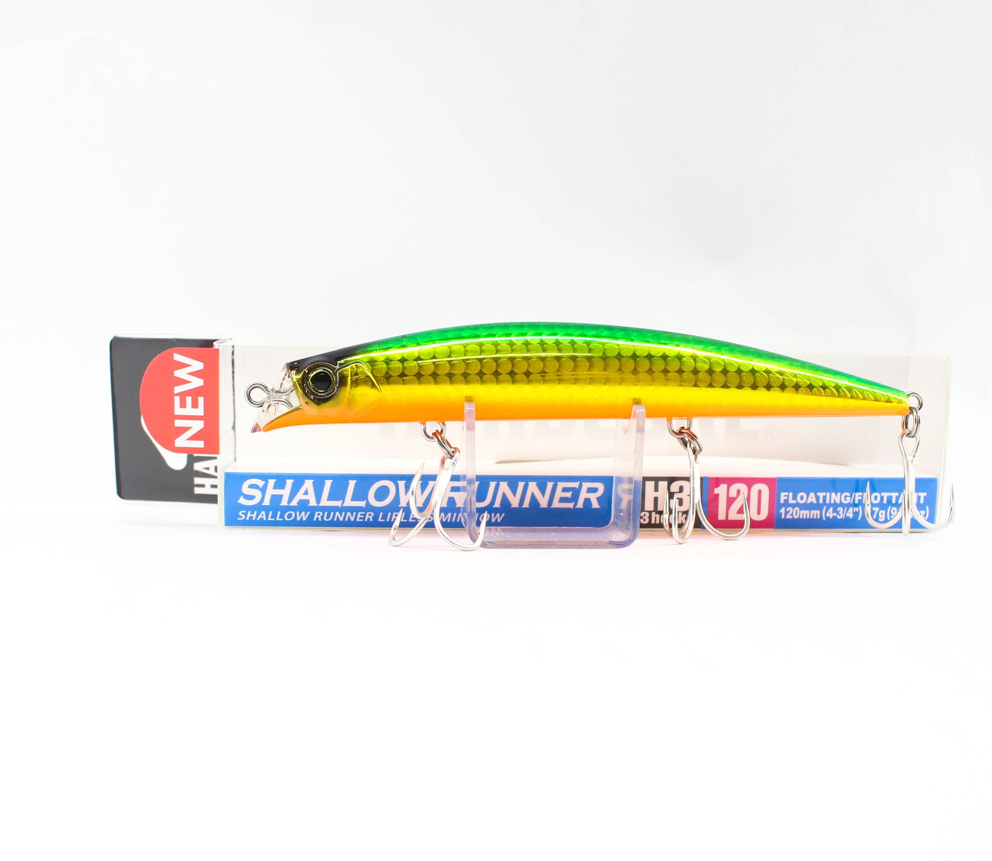 Yo Zuri Duel Hardcore 120F Shallow Runner H3 Floating Lure F1195-HGGR 6198