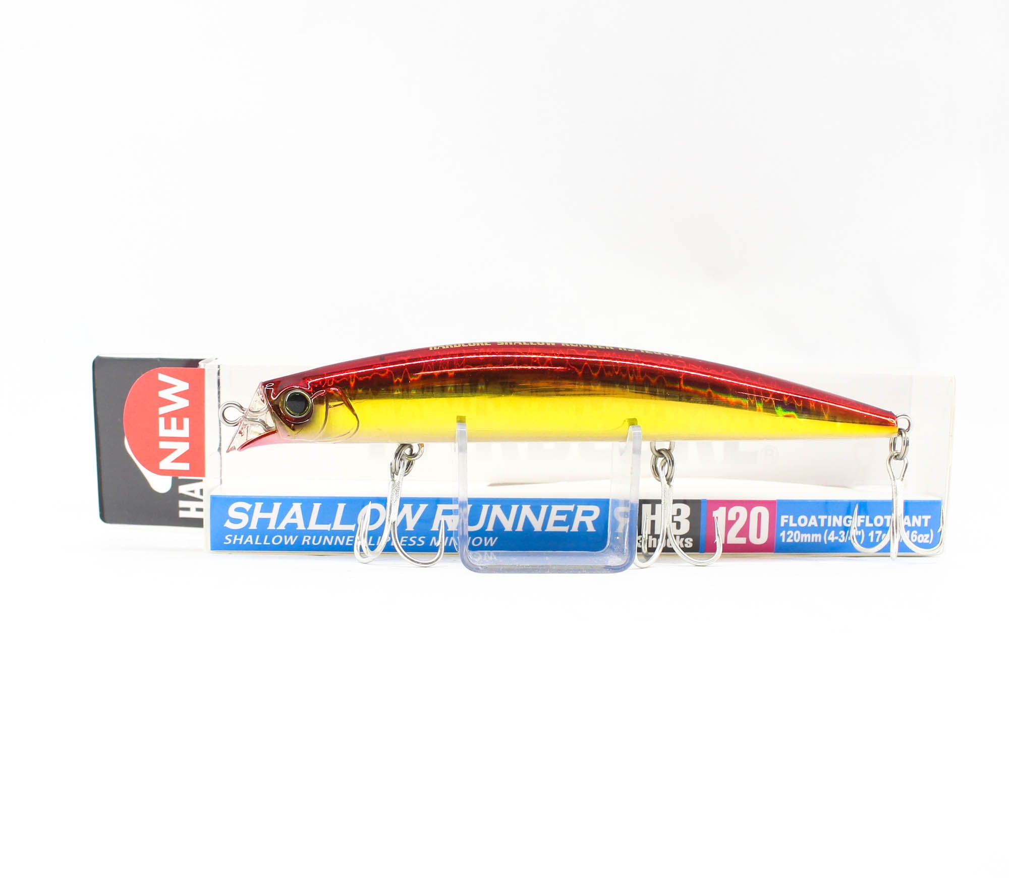 Yo Zuri Duel Hardcore 120F Shallow Runner H3 Floating Lure F1195-HGR (6204)