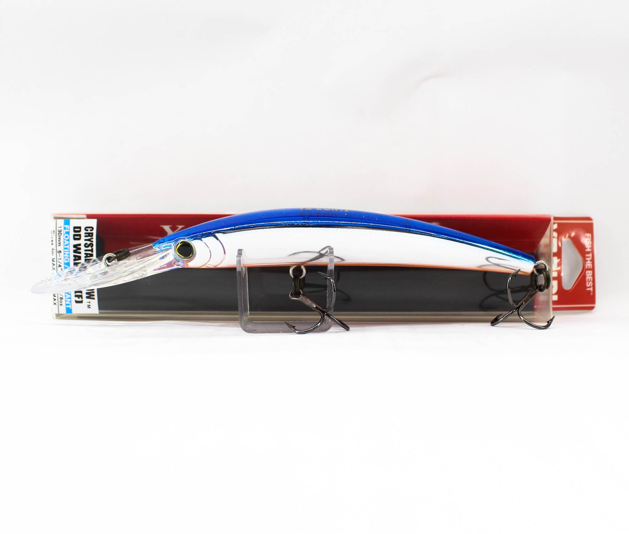 Yo Zuri Crystal Minnow DD Walleye 130 mm Floating Lure R1301-BT (8253)