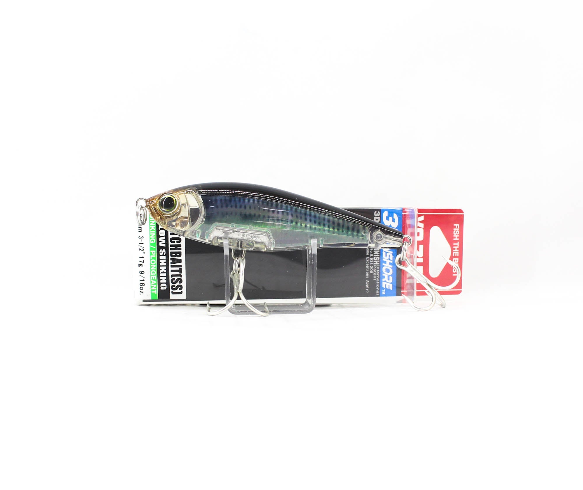 Yo Zuri Duel 3D Inshore Twitchbait 90SS Slow Sinking Lure R1208-RMT (8338)