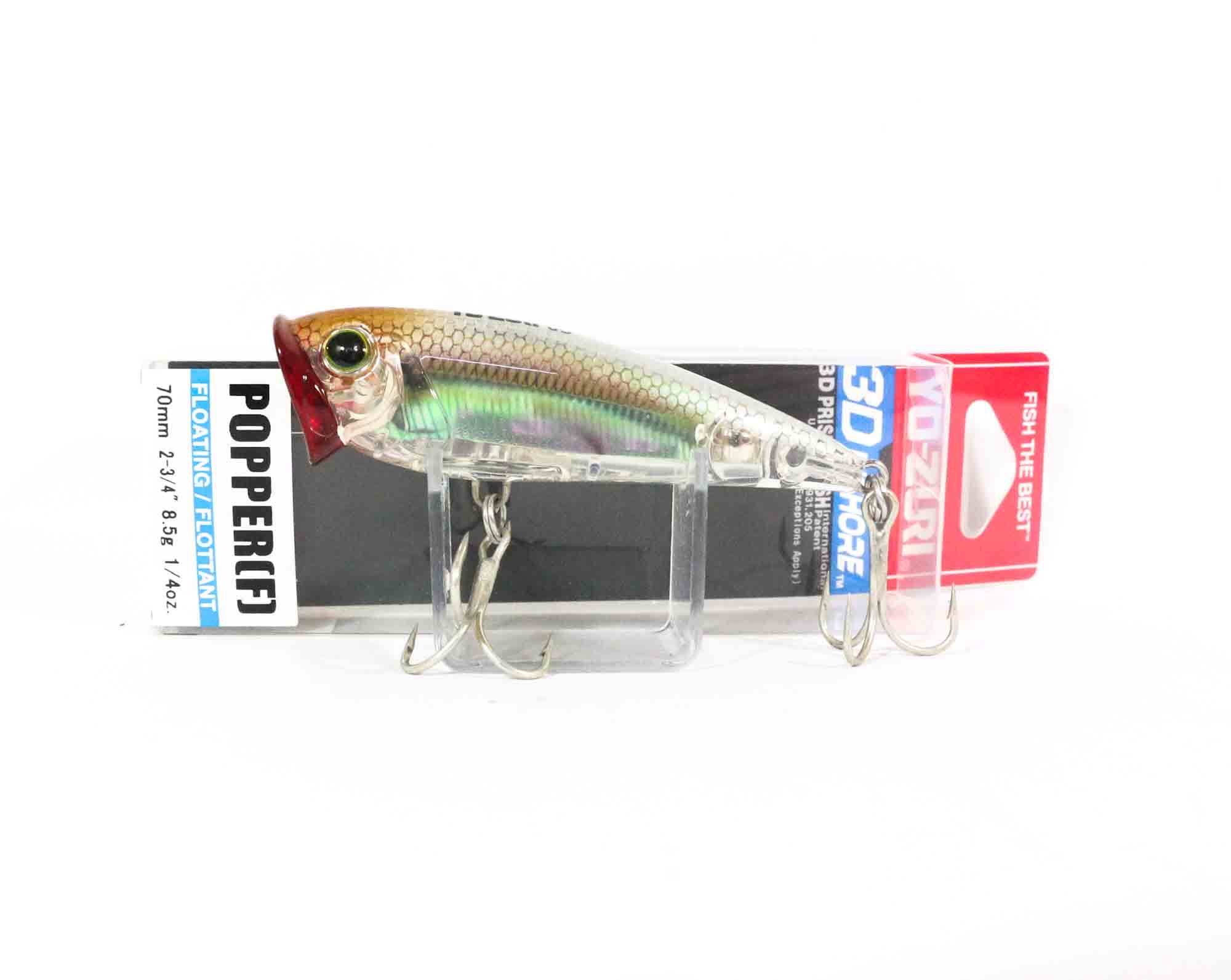Yo Zuri Duel 3D Inshore Popper 70 Floating Lure R1210-RGLM (8383)