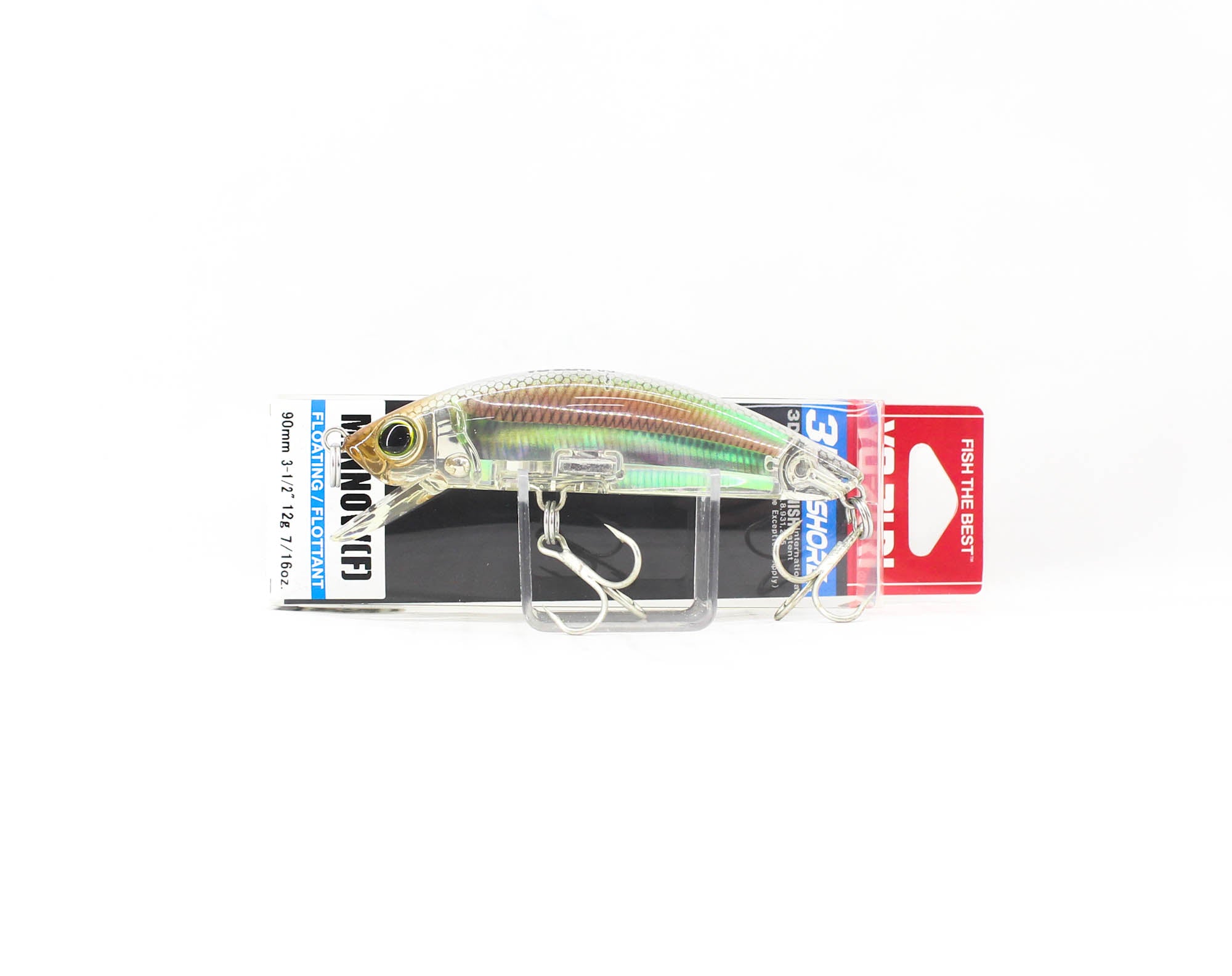 Yo Zuri Duel 3D Inshore Minnow 90 Floating Lure R1212-RGLM (8444)