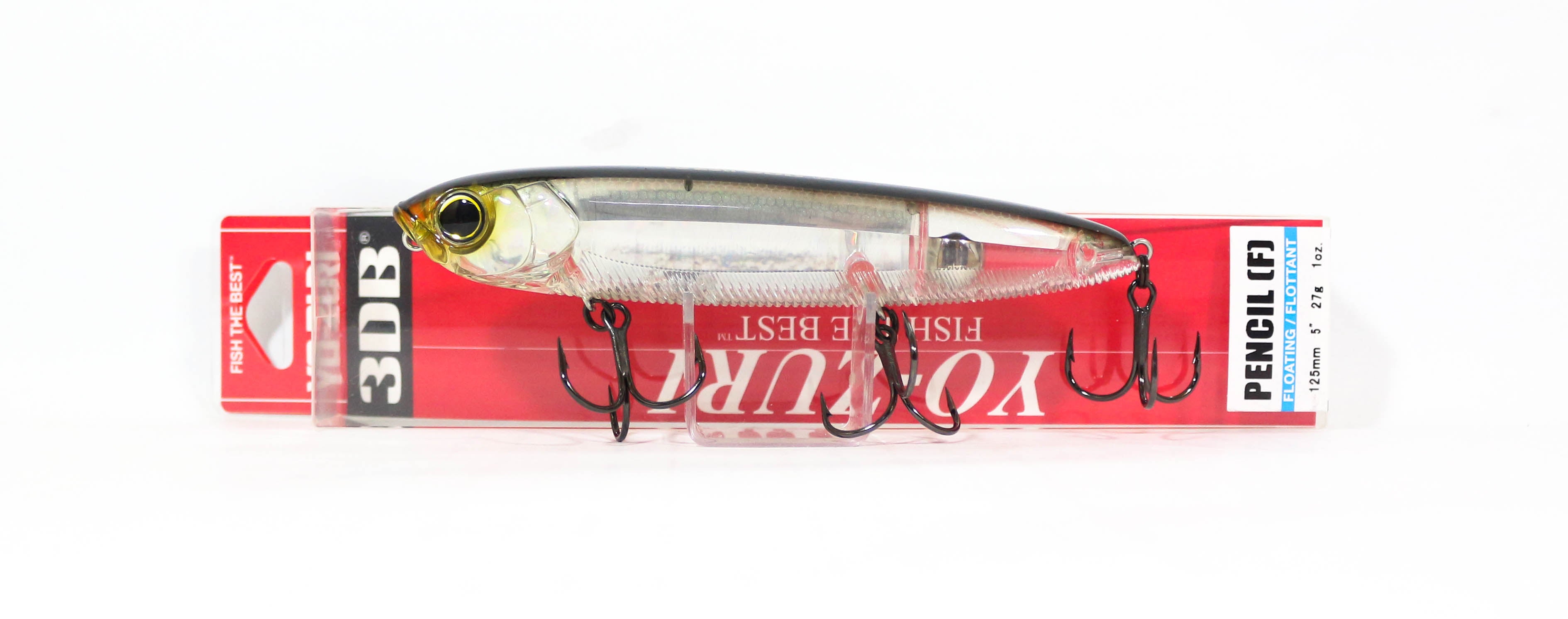 Yo Zuri Duel 3DB Pencil 125 mm Floating Lure R1347-PSBL (8673)