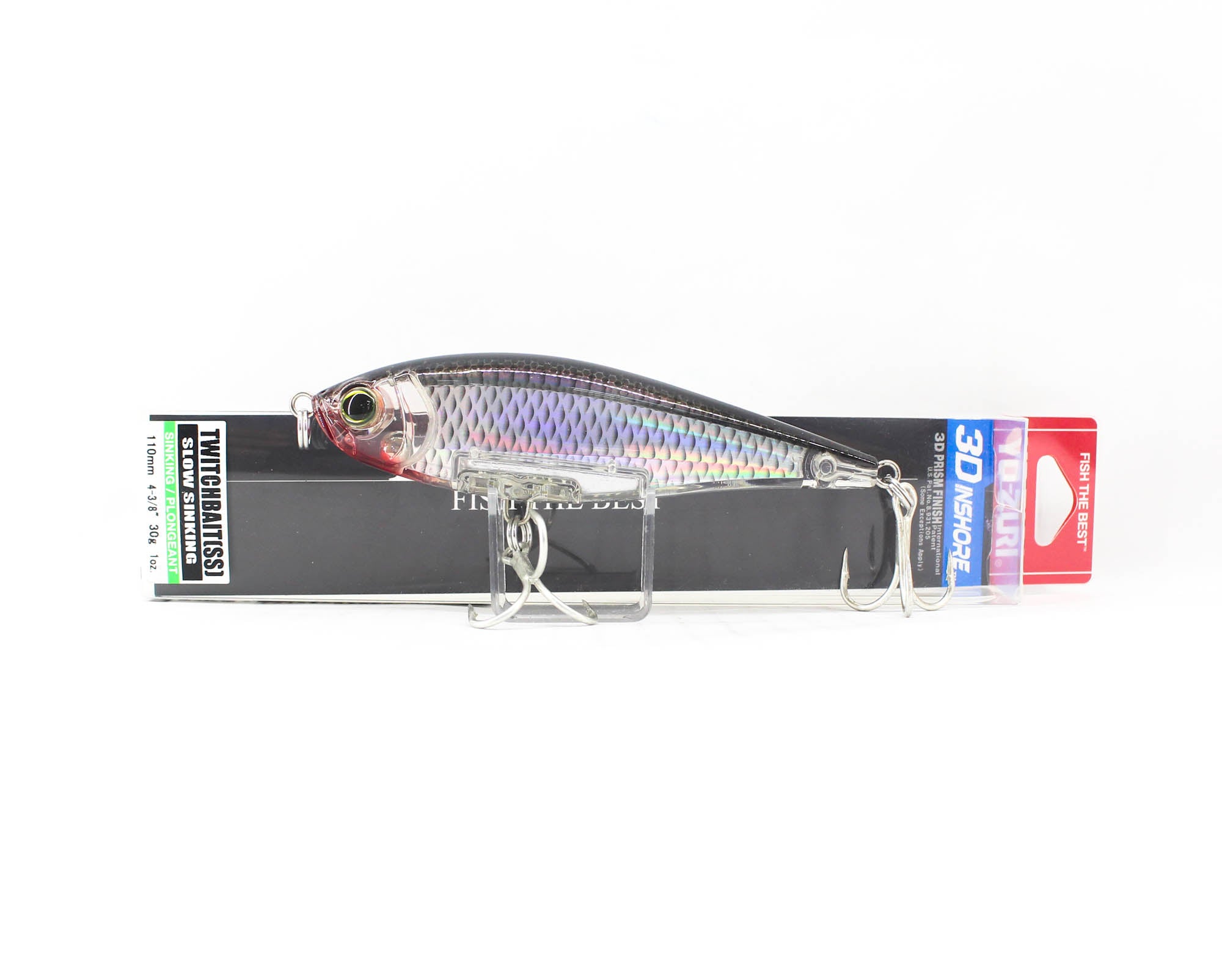 Yo Zuri Duel 3D Inshore Twitchbait 110SS Slow Sinking Lure R1348-C4 (9304)