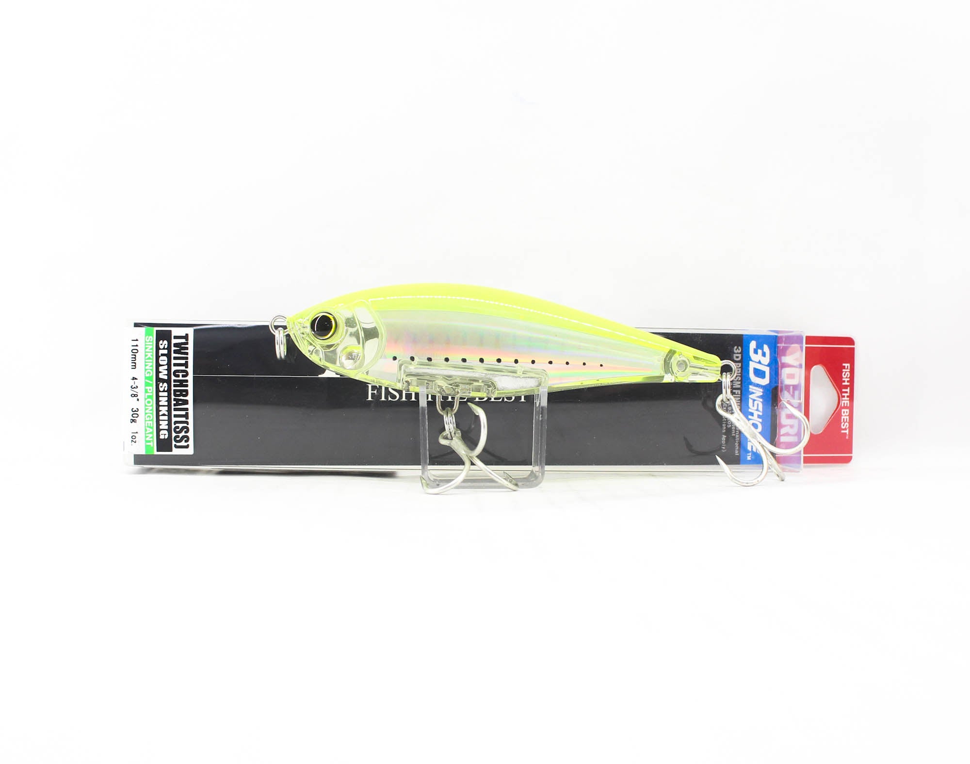 Yo Zuri Duel 3D Inshore Twitchbait 110SS Slow Sinking Lure R1348-GHCS 9328