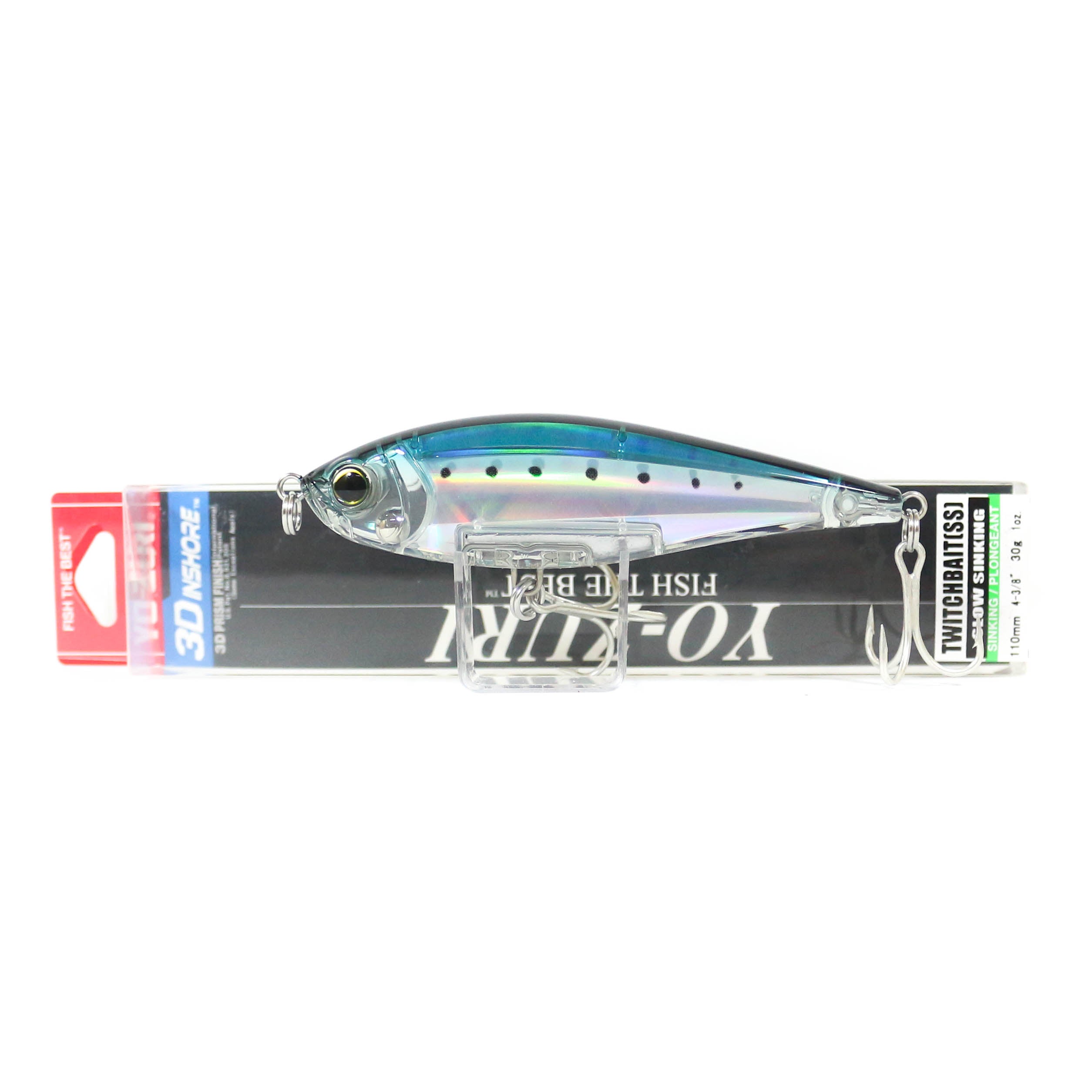 Yo Zuri Duel 3D Inshore Twitchbait 110SS Slow Sinking Lure R1348-GHIW 9335