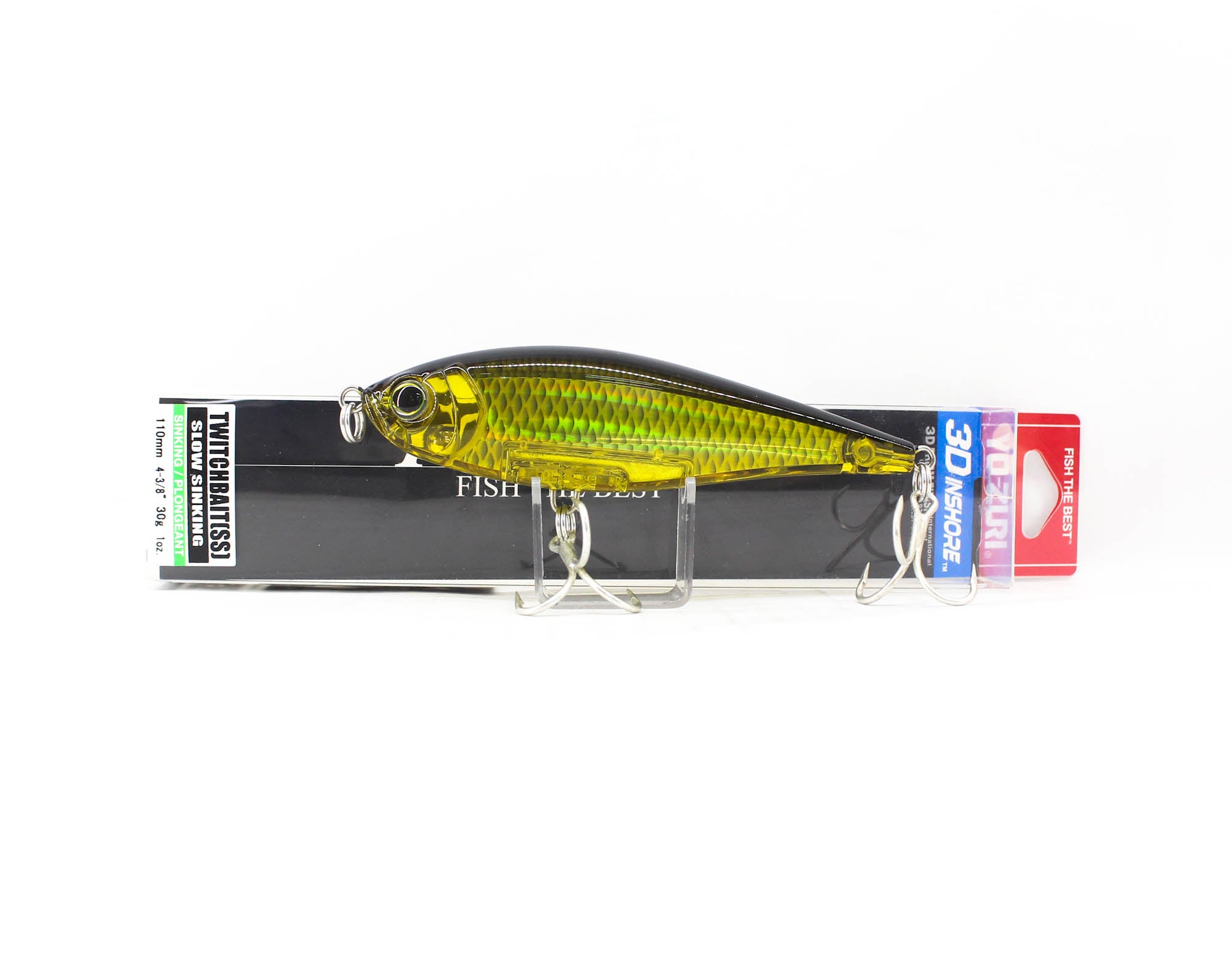 Yo Zuri Duel 3D Inshore Twitchbait 110SS Slow Sinking Lure R1348-HGBL 9342