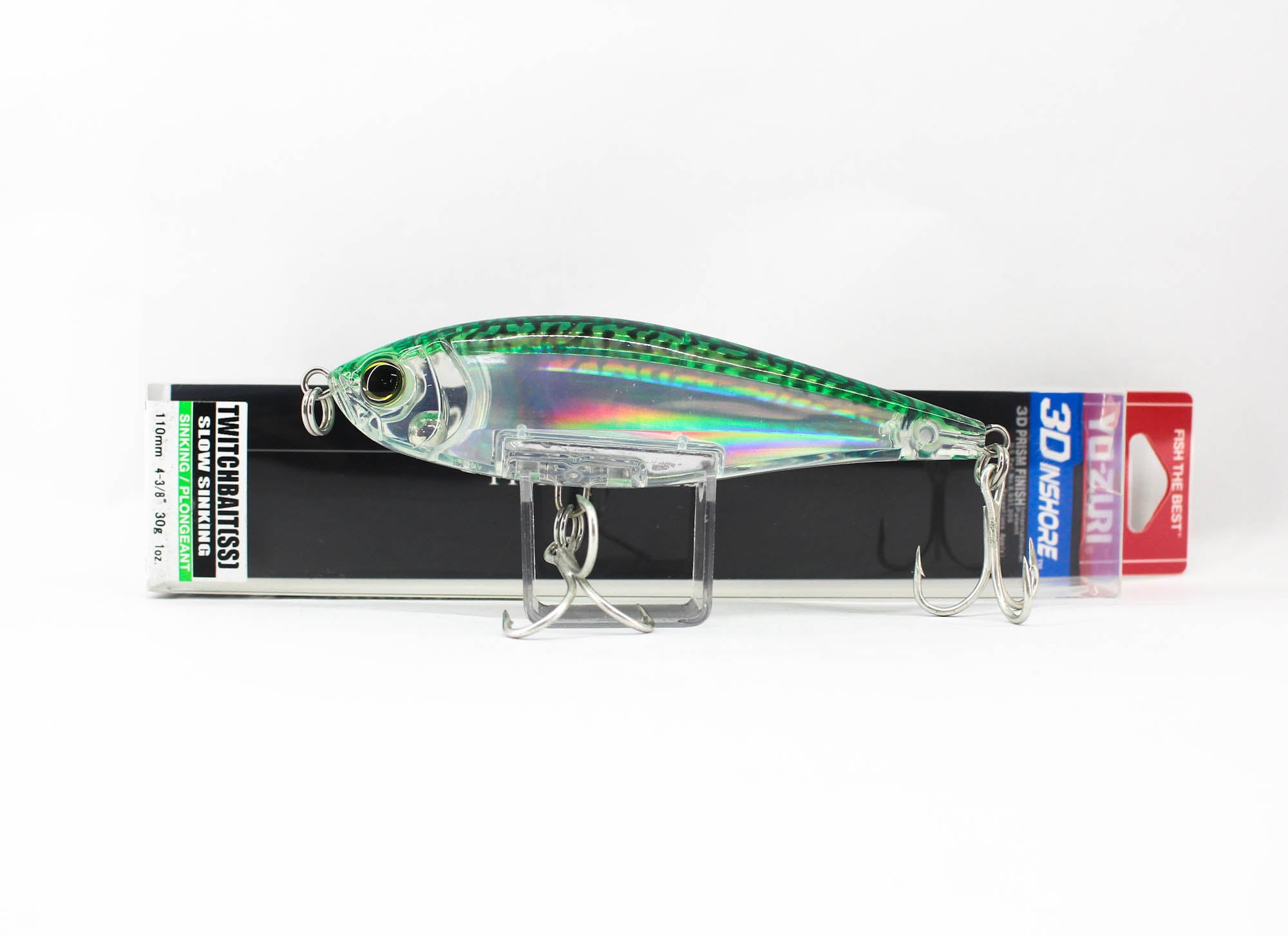 Yo Zuri Duel 3D Inshore Twitchbait 110SS Slow Sinking Lure R1348-HGM (9359)