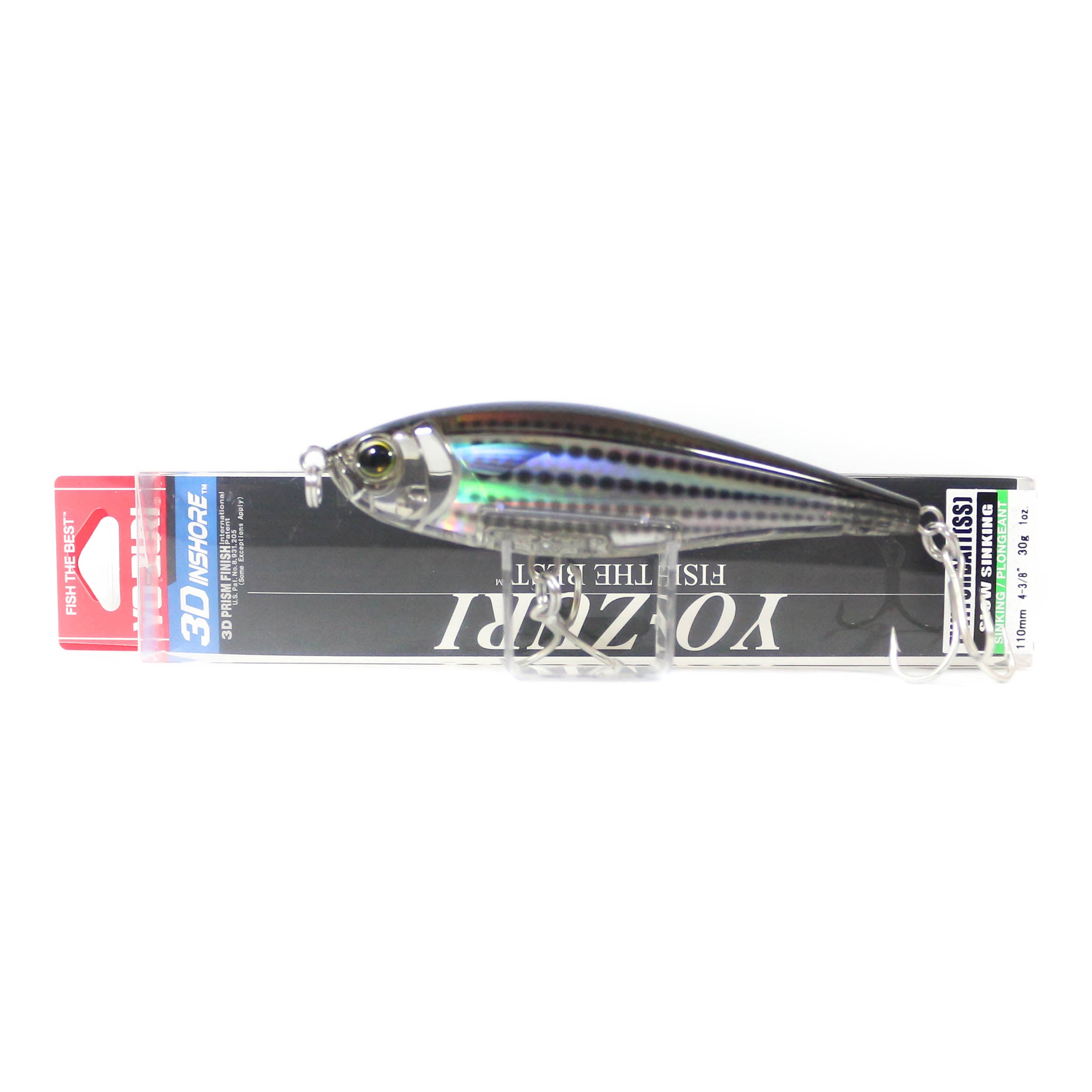 Yo Zuri Duel 3D Inshore Twitchbait 110SS Slow Sinking Lure R1348-HMT (9380)