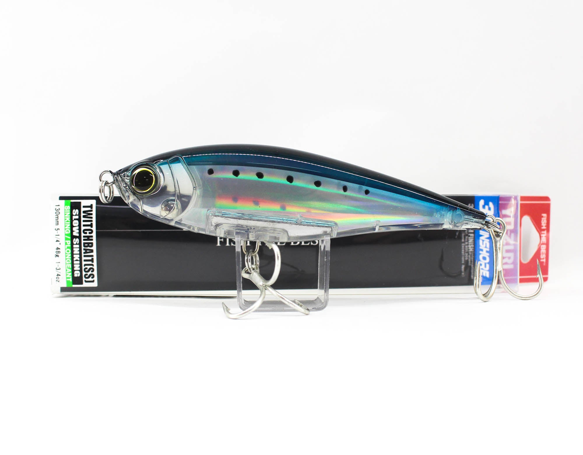 Yo Zuri Duel 3D Inshore Twitchbait 130SS Slow Sinking Lure R1349-GHIW 9472