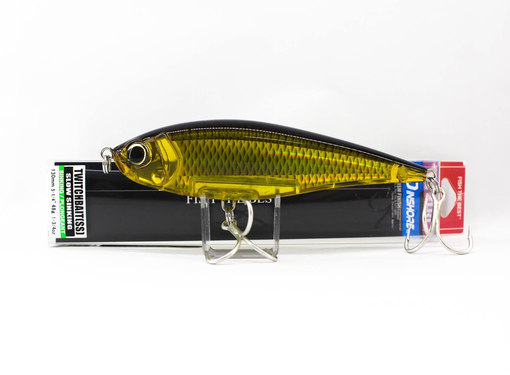 Yo Zuri Duel 3D Inshore Twitchbait 130SS Slow Sinking Lure R1349-HGBL 9489