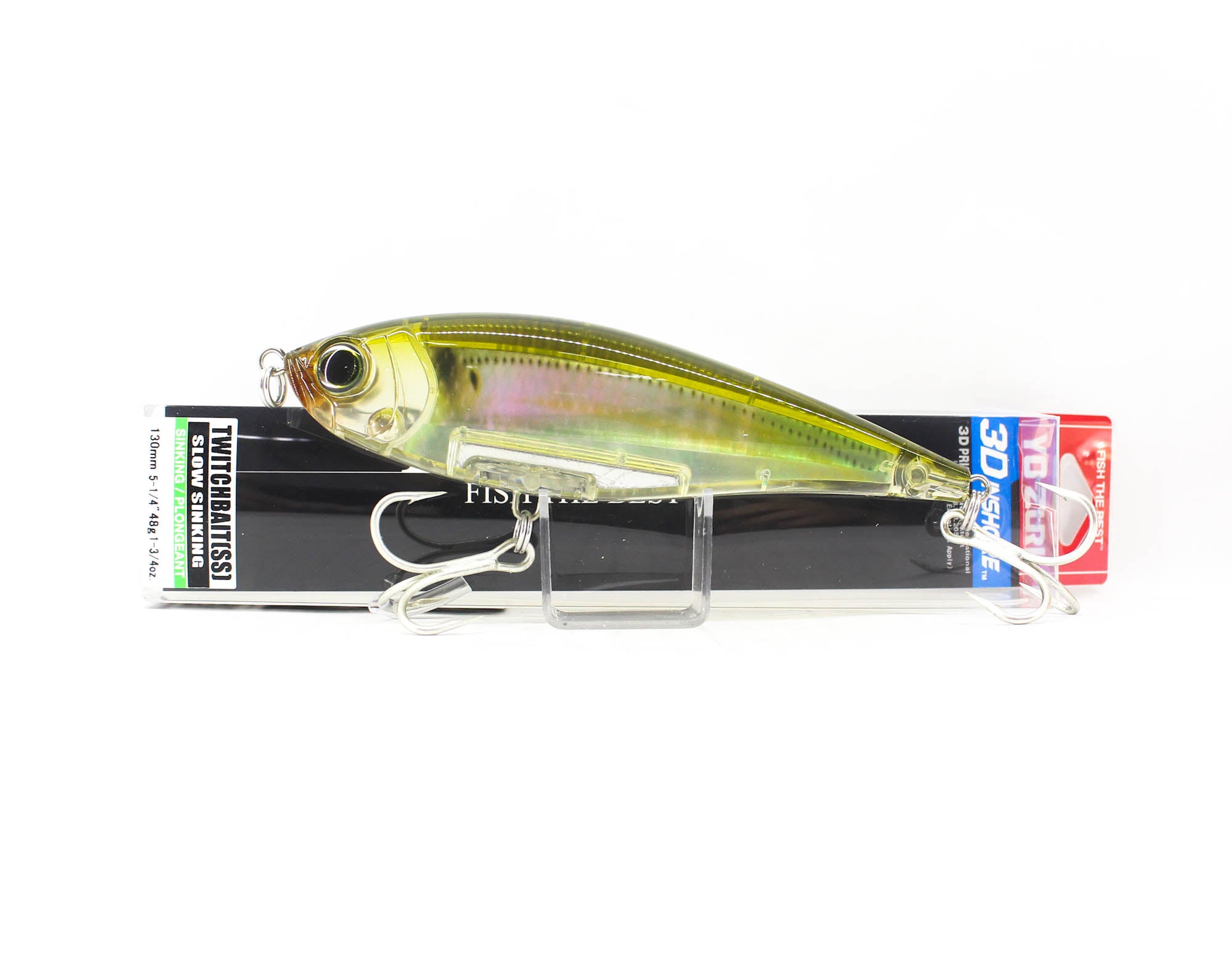 Yo Zuri Duel 3D Inshore Twitchbait 130SS Slow Sinking Lure R1349-RPCH 9564