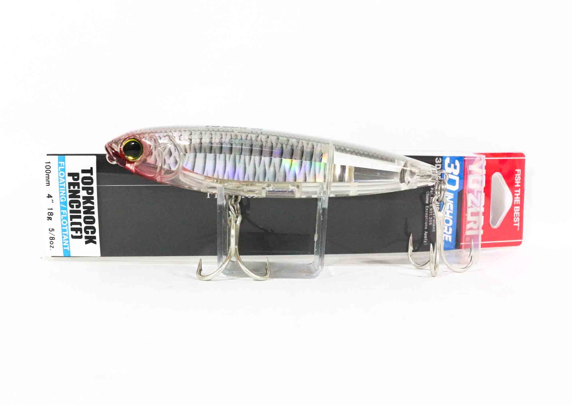 Yo Zuri Duel 3D Inshore Topknock Pencil 100 Floating Lure R1350-HGSH (9649)