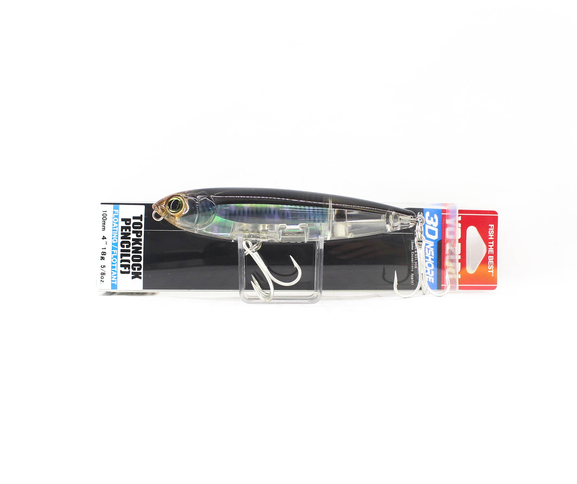 Yo Zuri Duel 3D Inshore Topknock Pencil 100F Floating Lure R1350-RMT (9694)
