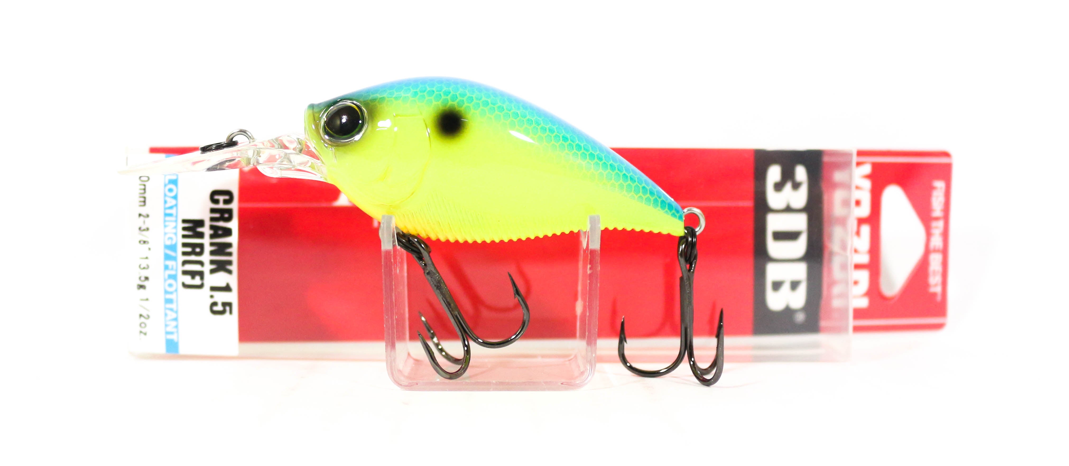 Yo Zuri Duel 3DB 1.5 MR Mid Crank 60 mm Floating Lure R1353-BCL (0478)