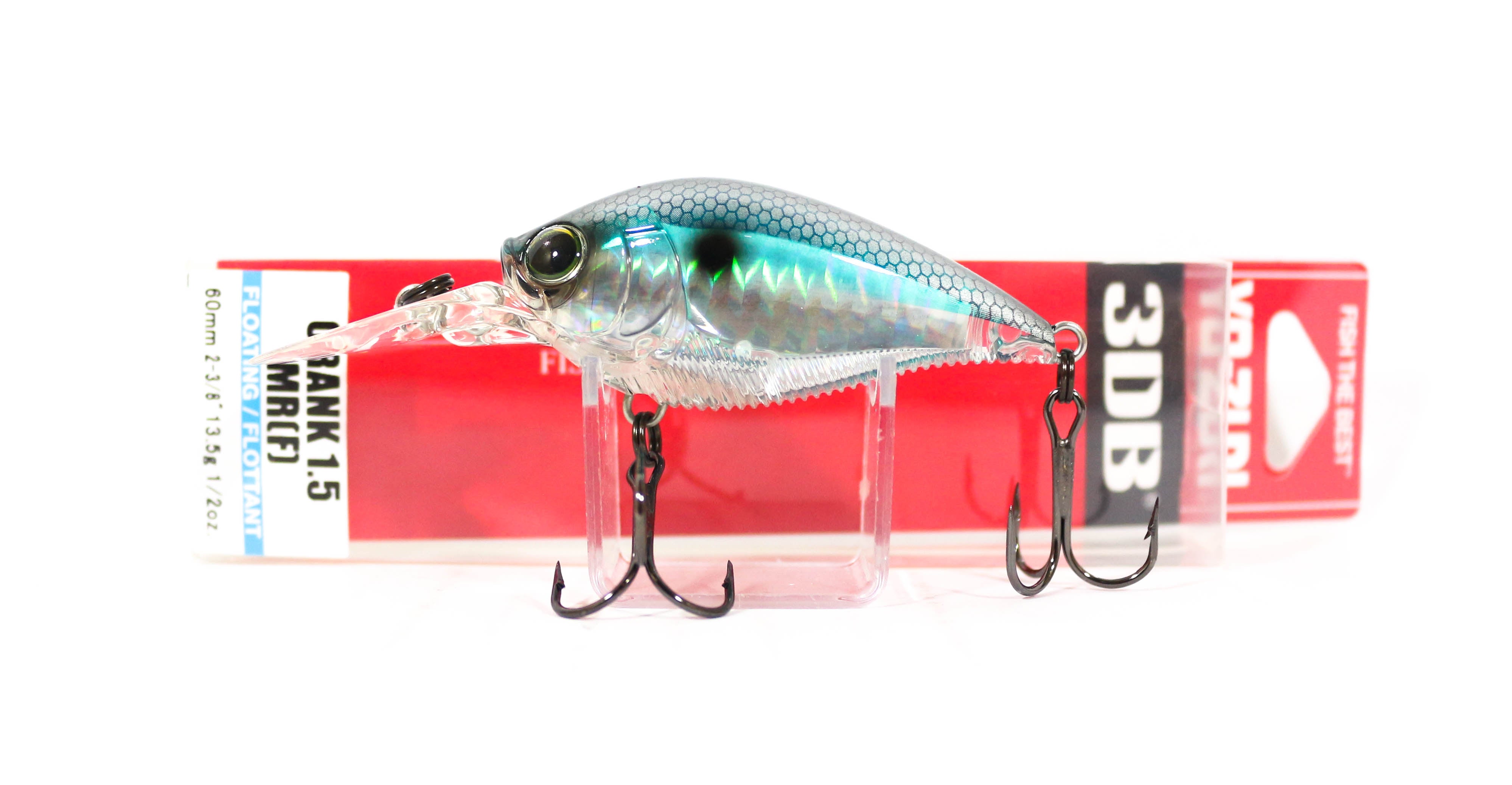 Yo Zuri Duel 3DB 1.5 MR Mid Crank 60 mm Floating Lure R1353-PSH (0546)