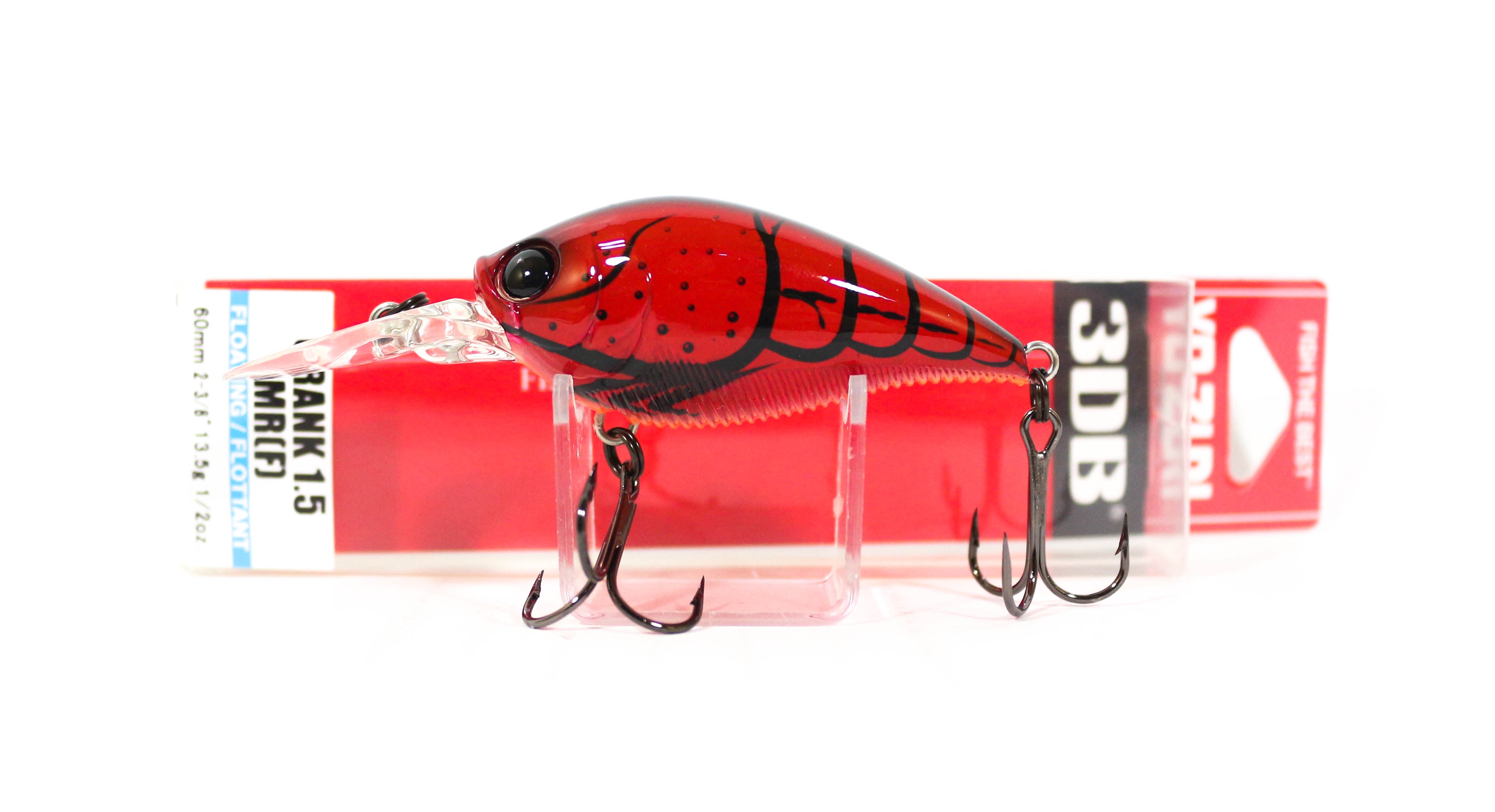 Yo Zuri Duel 3DB 1.5 MR Mid Crank 60 mm Floating Lure R1353-RCF (0553)