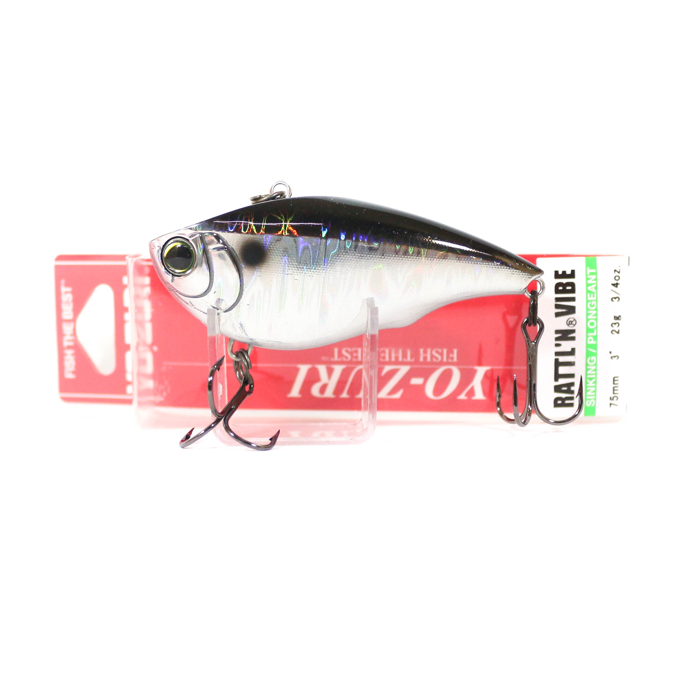 Yo Zuri Rattl'n Vibe 75 mm Vibration Sinking Lure R1356-CSBL (1826)