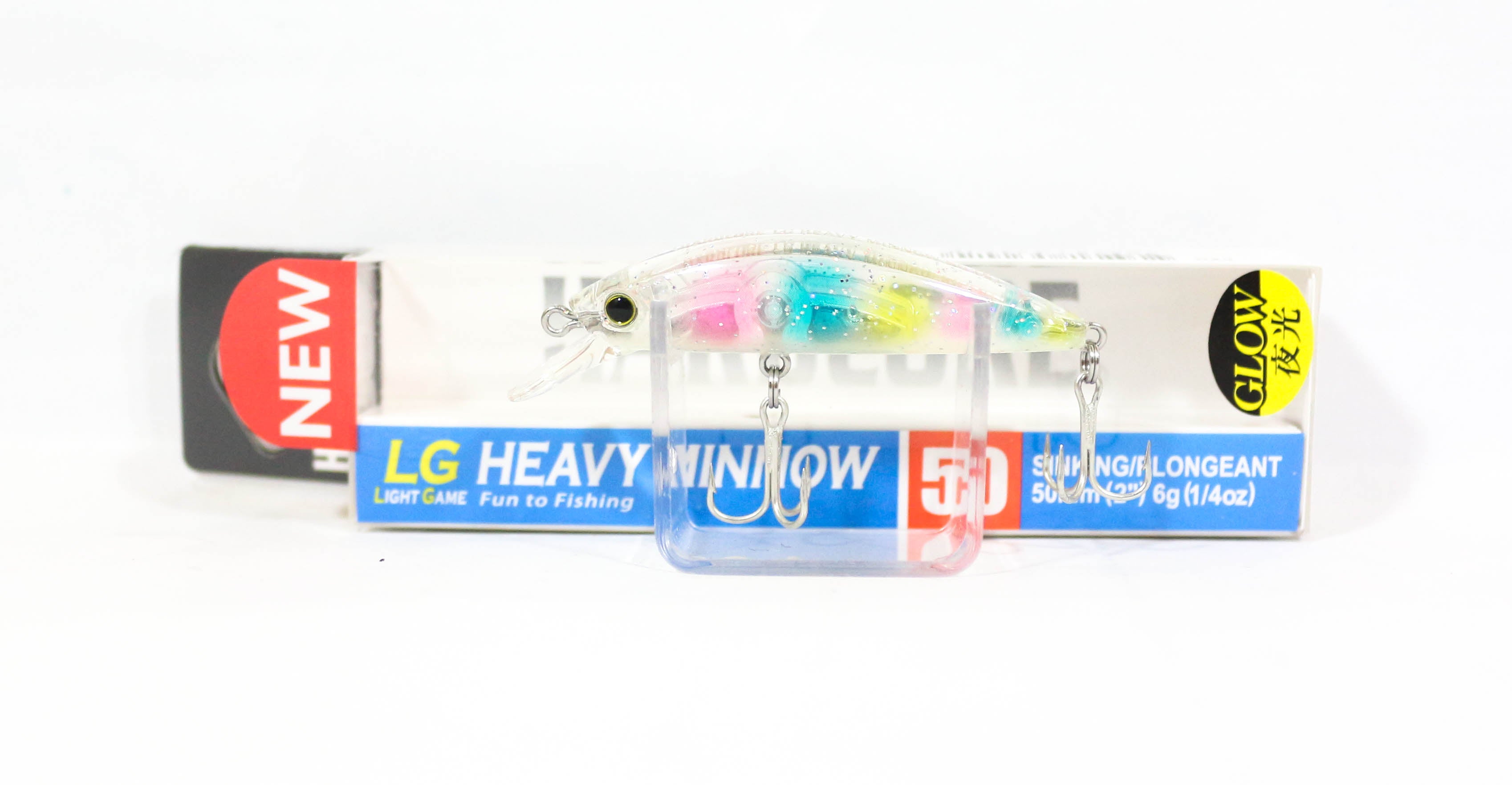 Yo Zuri Duel Hardcore LG Heavy Minnow 50S Sinking Lure F1200-LSCA (2410)
