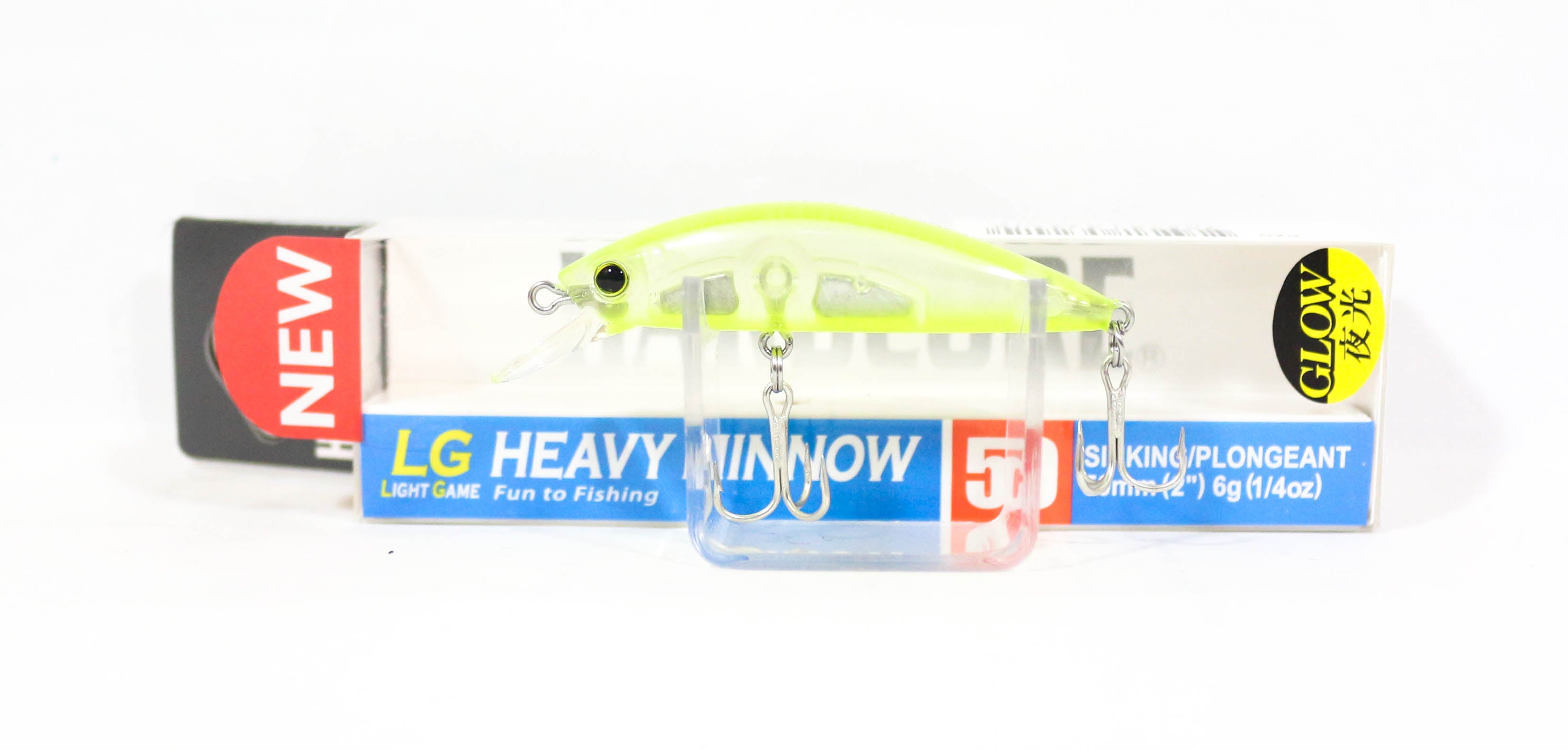 Yo Zuri Duel Hardcore LG Heavy Minnow 50S Sinking Lure F1200-LSCL (2434)