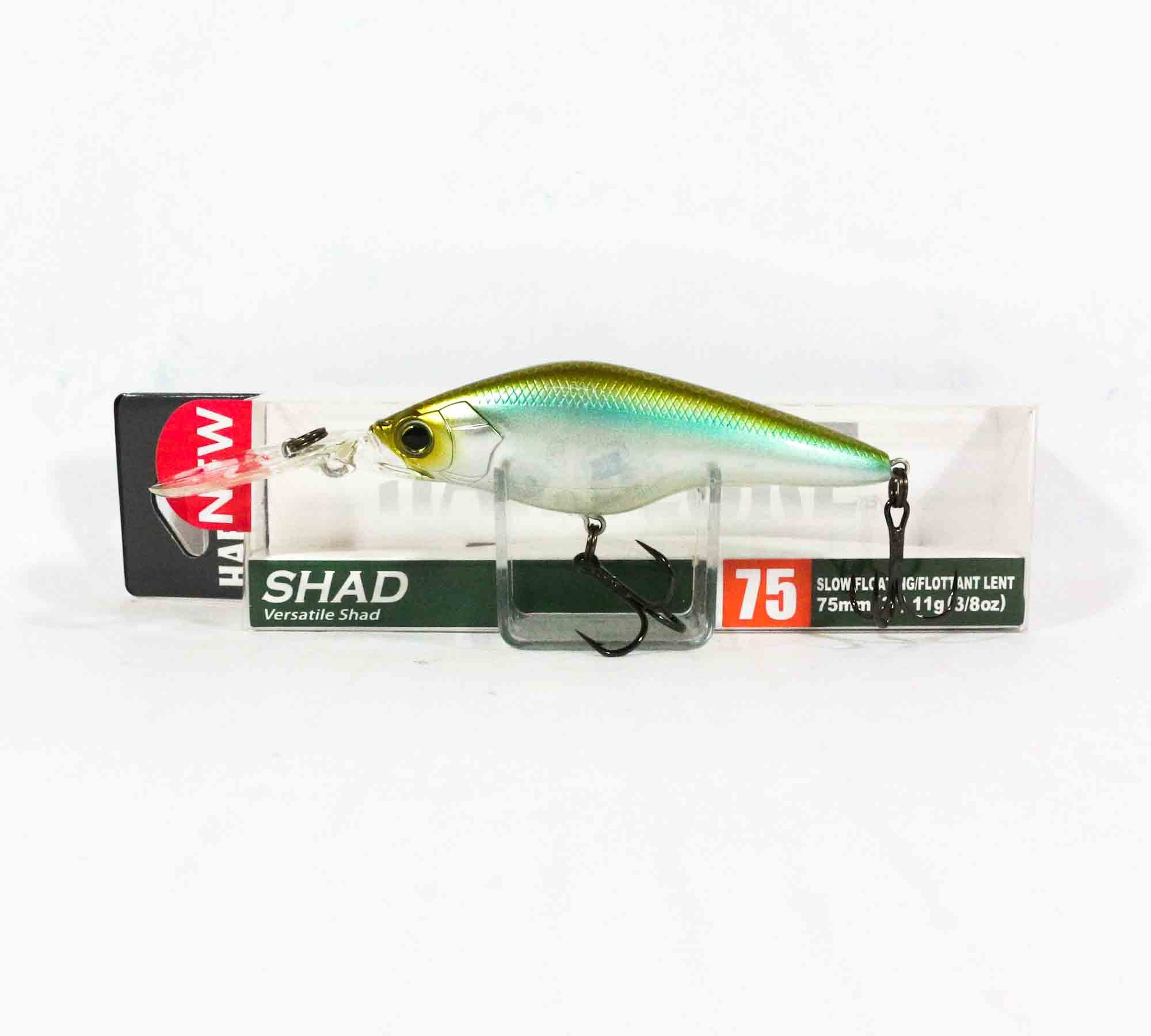 Yo Zuri Duel Hardcore Shad 75SF Floating Lure R1367-GSPS (4582)