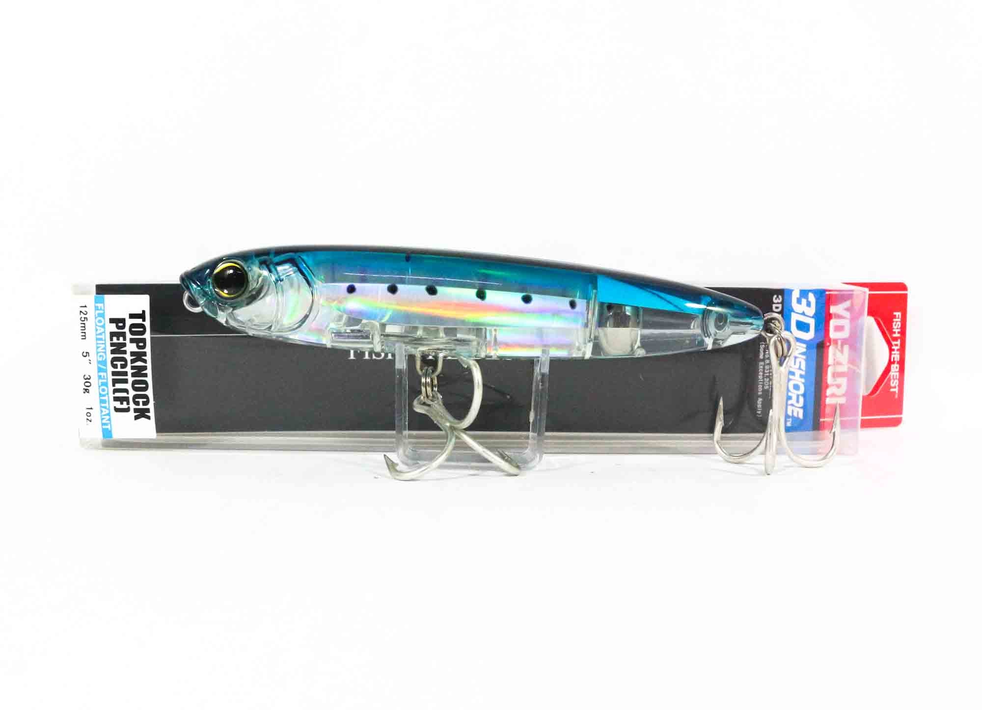 Yo Zuri Duel 3D Inshore Topknock Pencil 125 Floating Lure R1369-GHIW (4803)